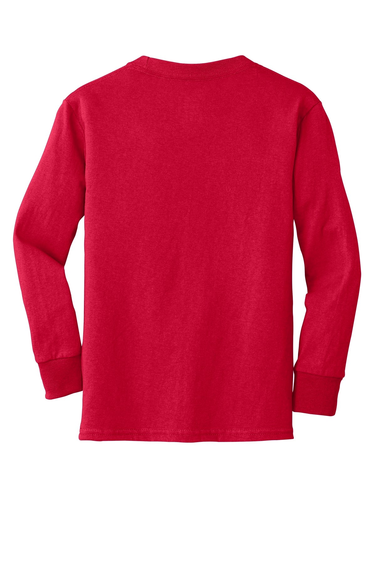 Port & Company® Youth Long Sleeve Core Cotton Tee