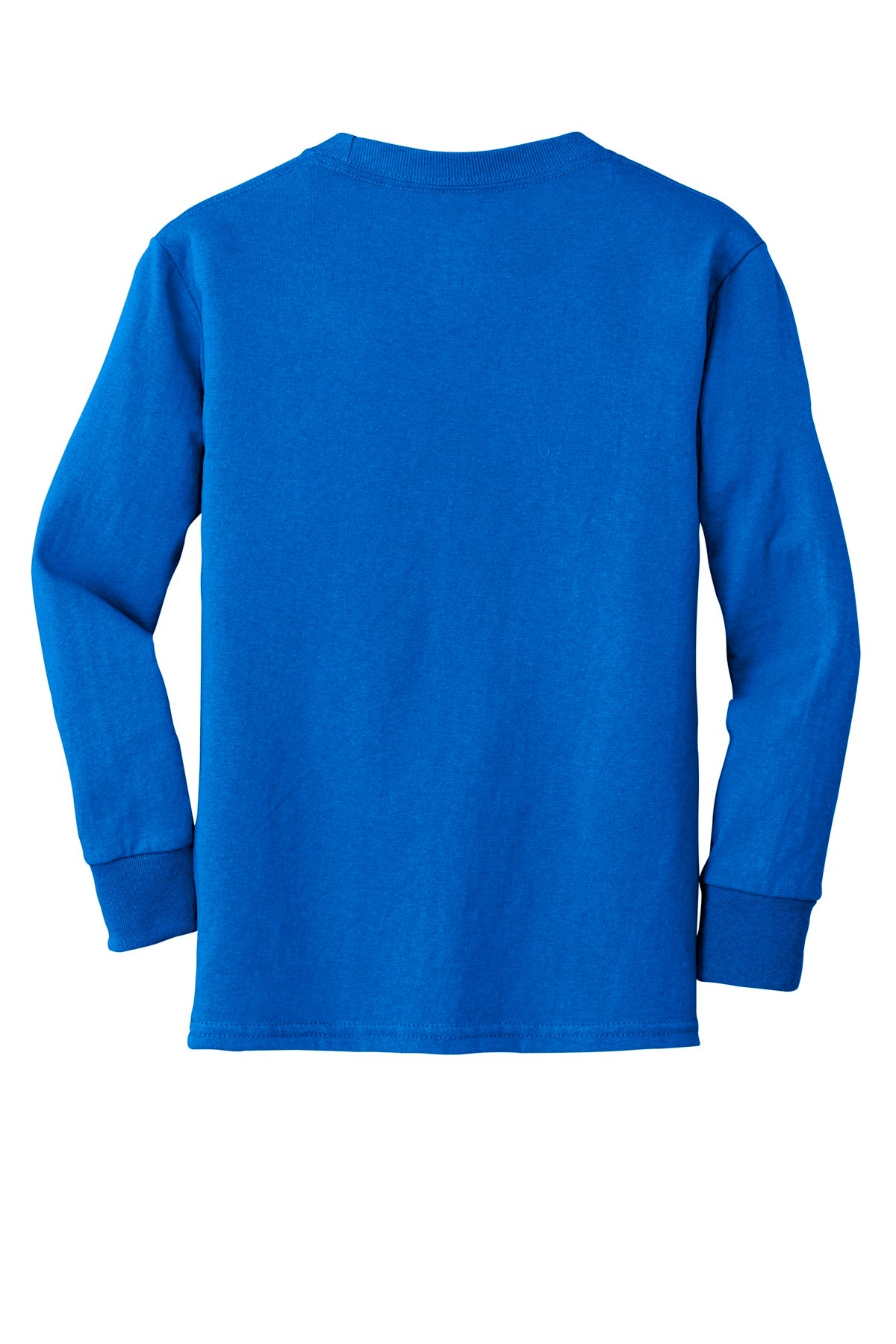 Port & Company® Youth Long Sleeve Core Cotton Tee