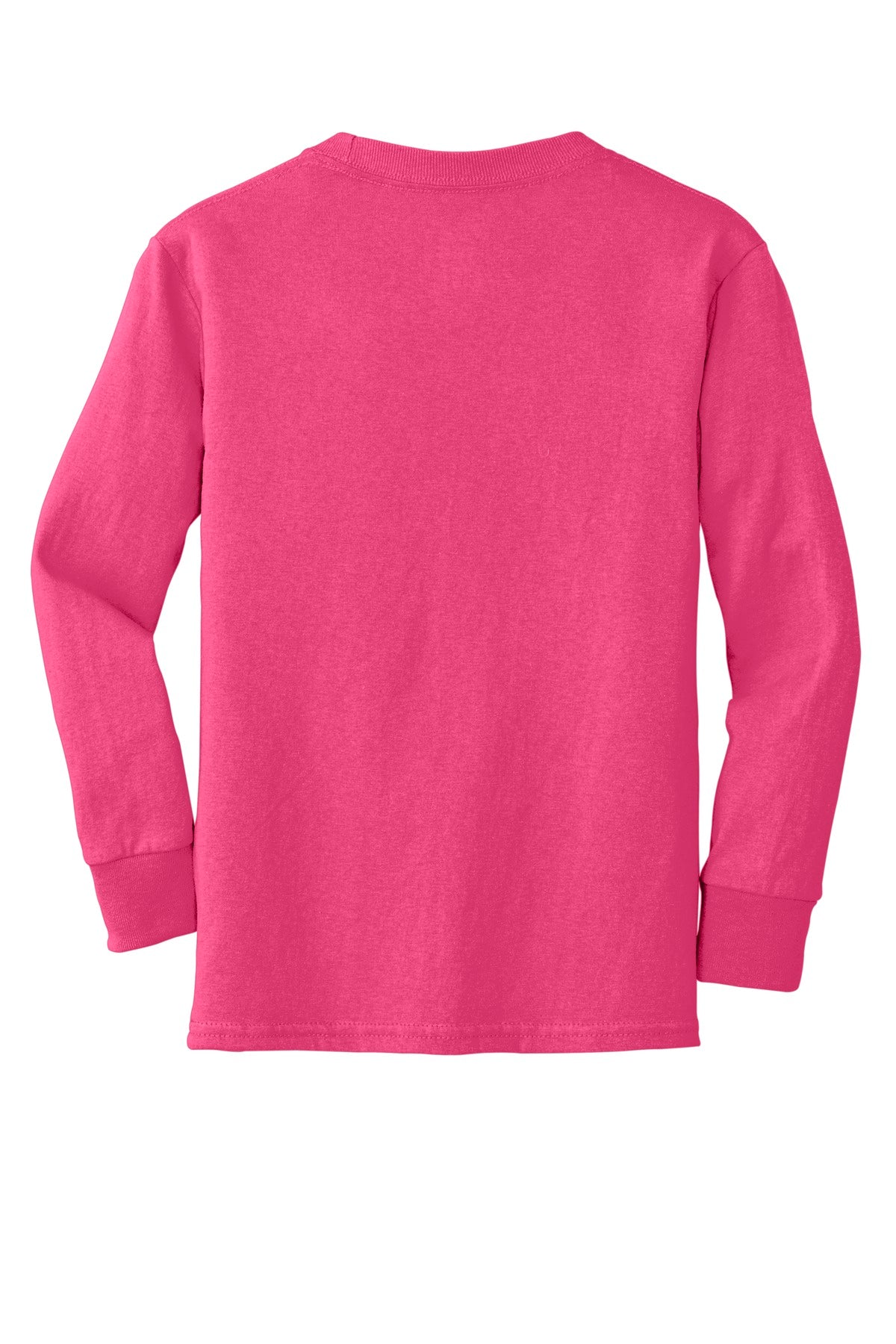 Port & Company® Youth Long Sleeve Core Cotton Tee