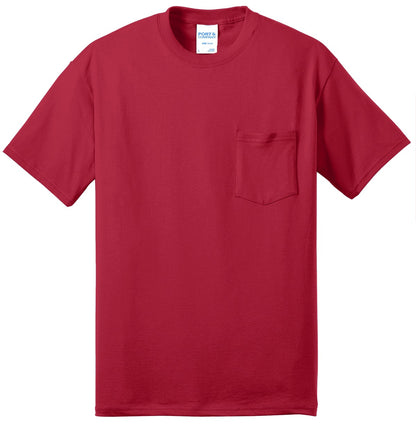 Port & Company® Tall Core Blend Pocket Tee