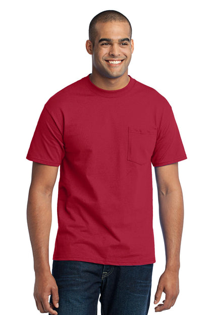 Port & Company® Tall Core Blend Pocket Tee
