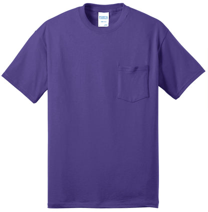 Port & Company® Tall Core Blend Pocket Tee