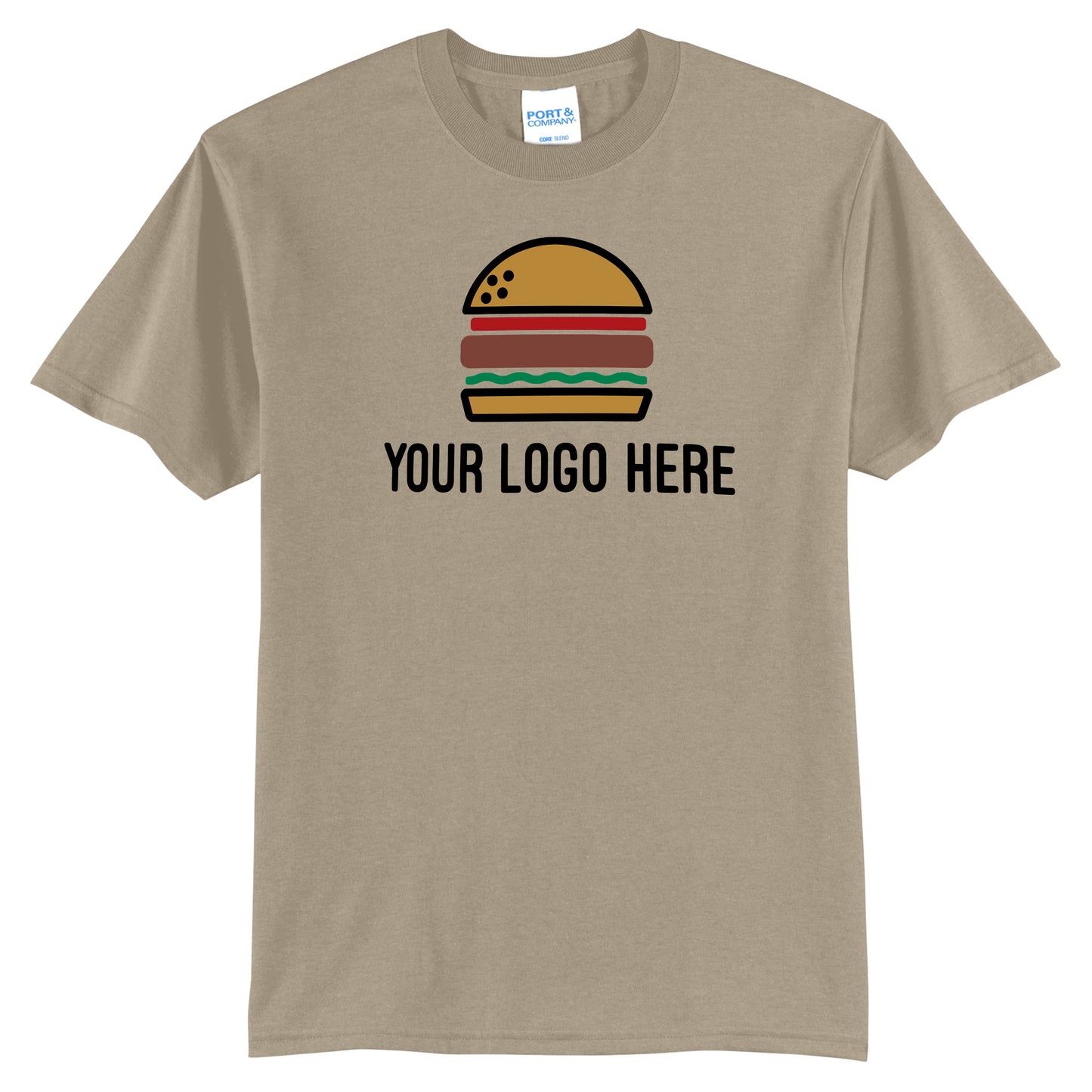 Port & Co Tall Core Blend Tee. PC55T
