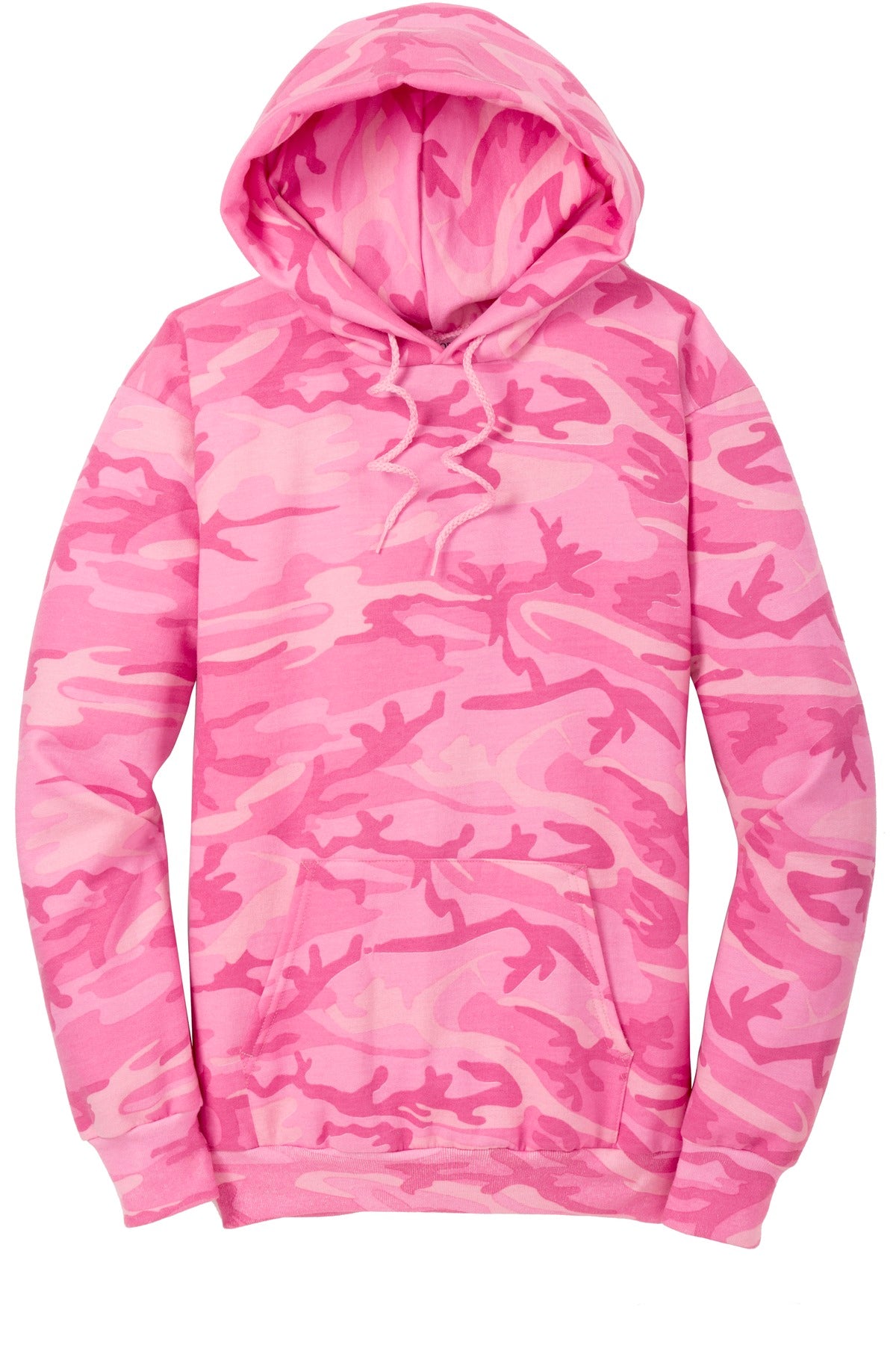 Port & Company® Core Fleece Camo Pullover Hooded Sweatshirt