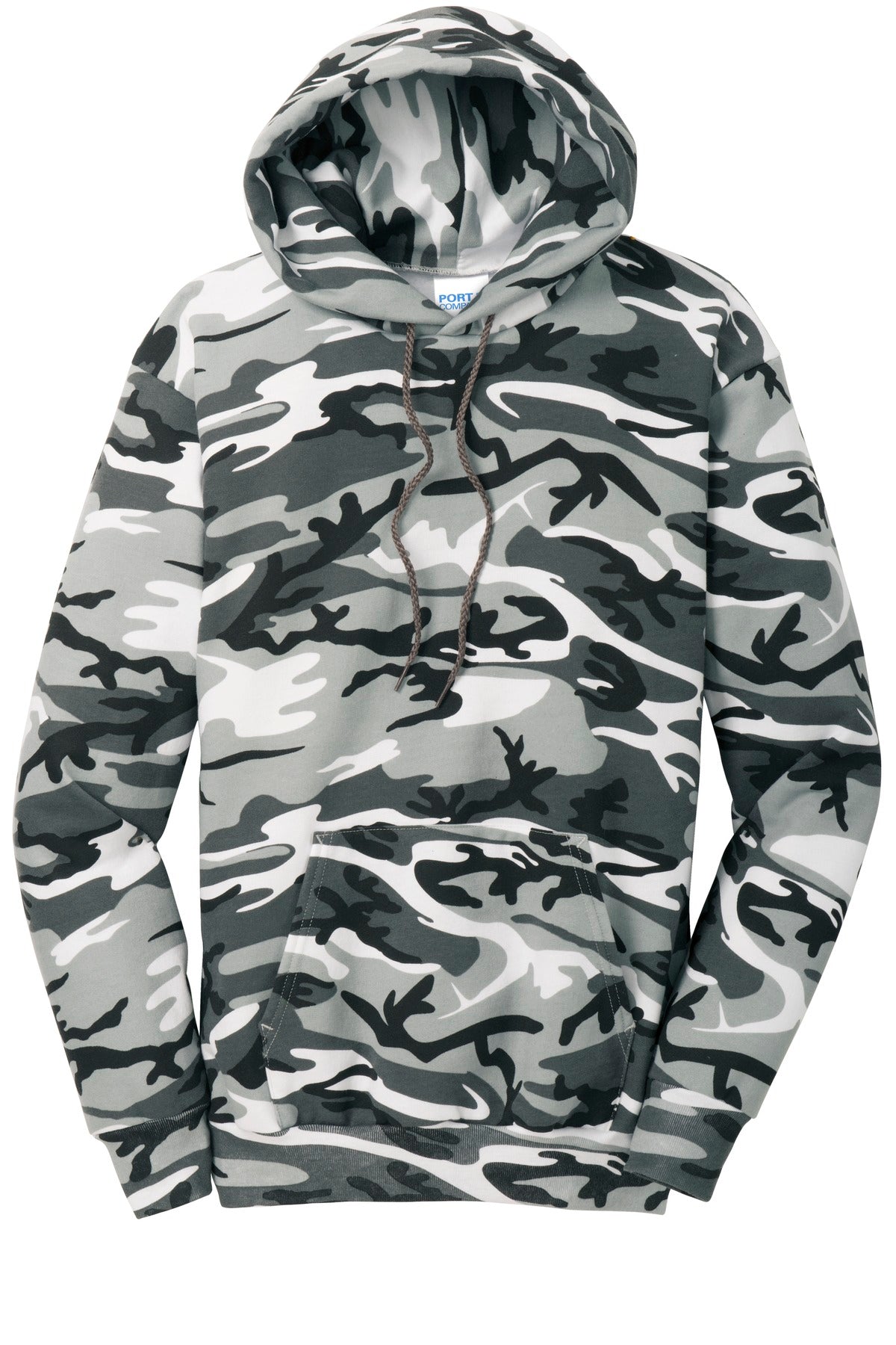 Port & Company® Core Fleece Camo Pullover Hooded Sweatshirt
