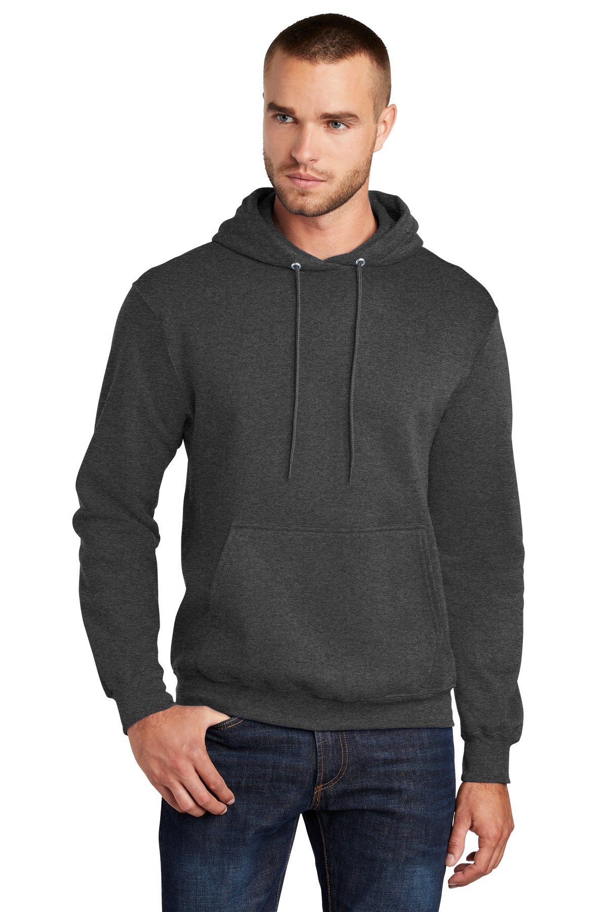Port & Company® Tall Core Fleece Pullover Hooded Sweatshirt