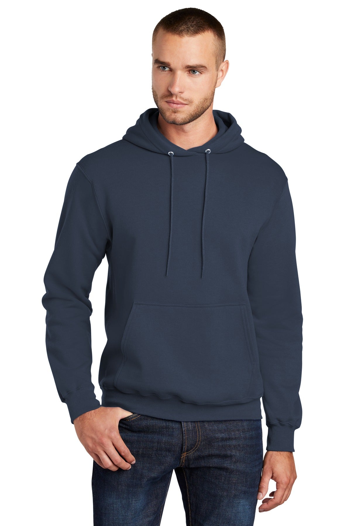 Port & Company® Tall Core Fleece Pullover Hooded Sweatshirt