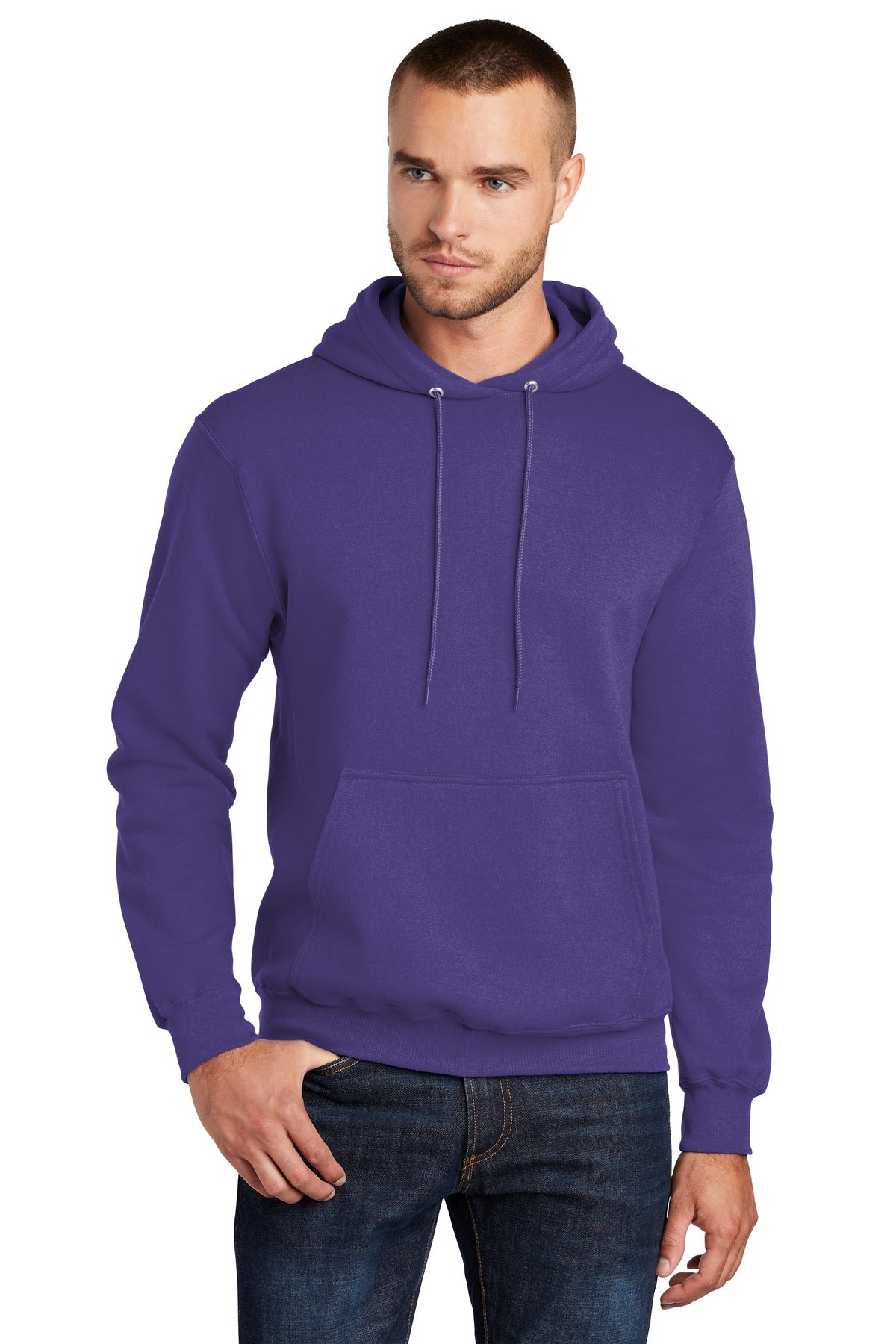 Port & Company® - Core Fleece Pullover Hooded Sweatshirt (CORE COLORS)