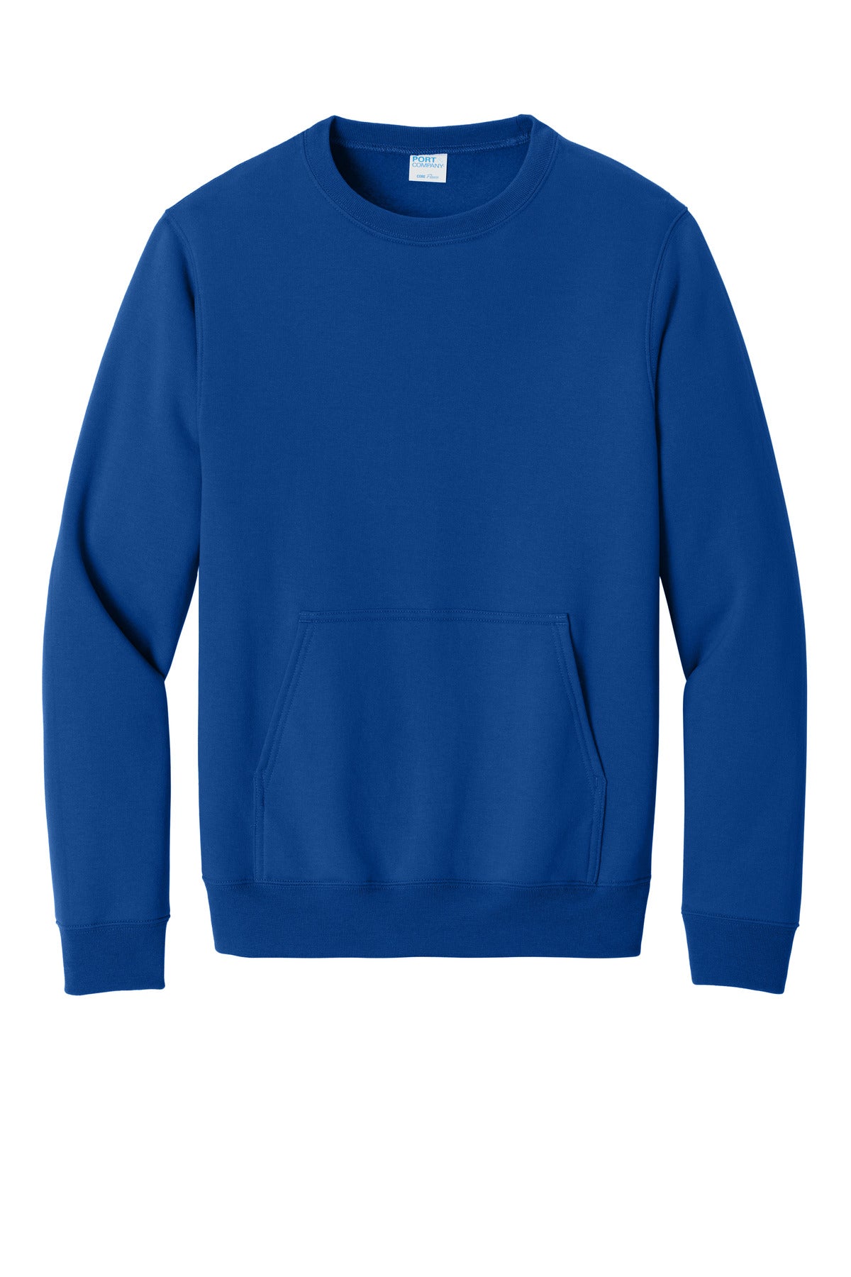 Port & Company® Core Fleece Crewneck Pocket Sweatshirt