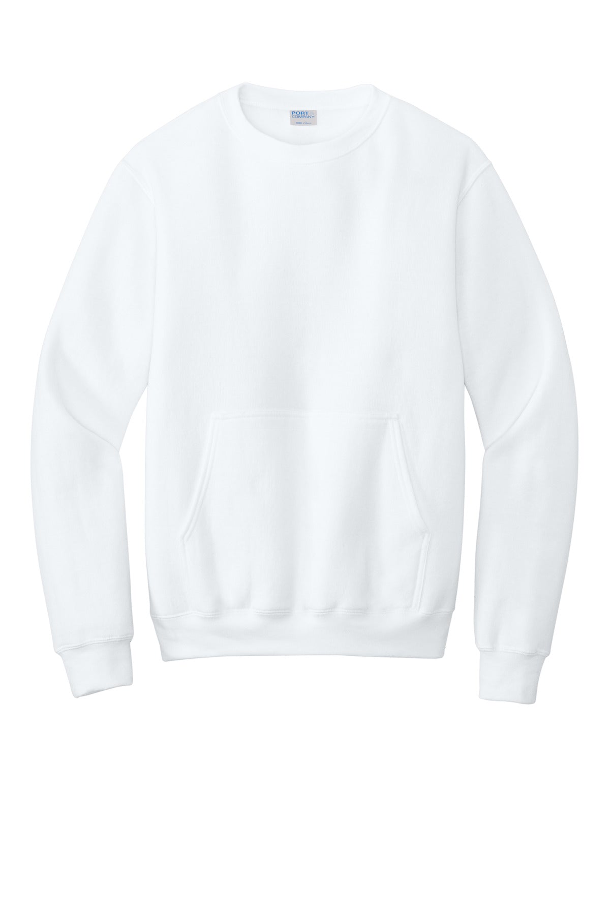 Port & Company® Core Fleece Crewneck Pocket Sweatshirt