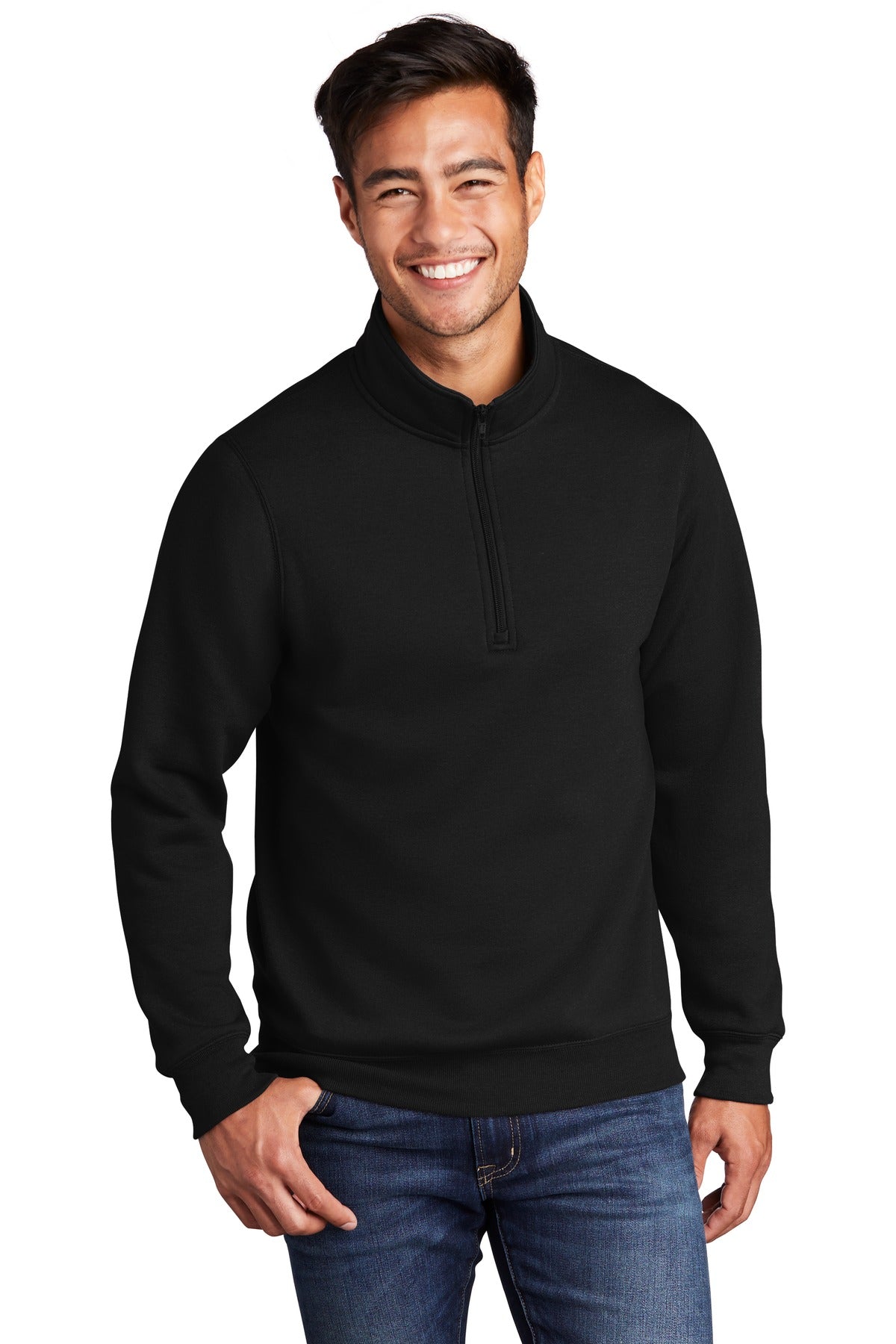 Port & Company® Core Fleece 1/4-Zip Pullover Sweatshirt