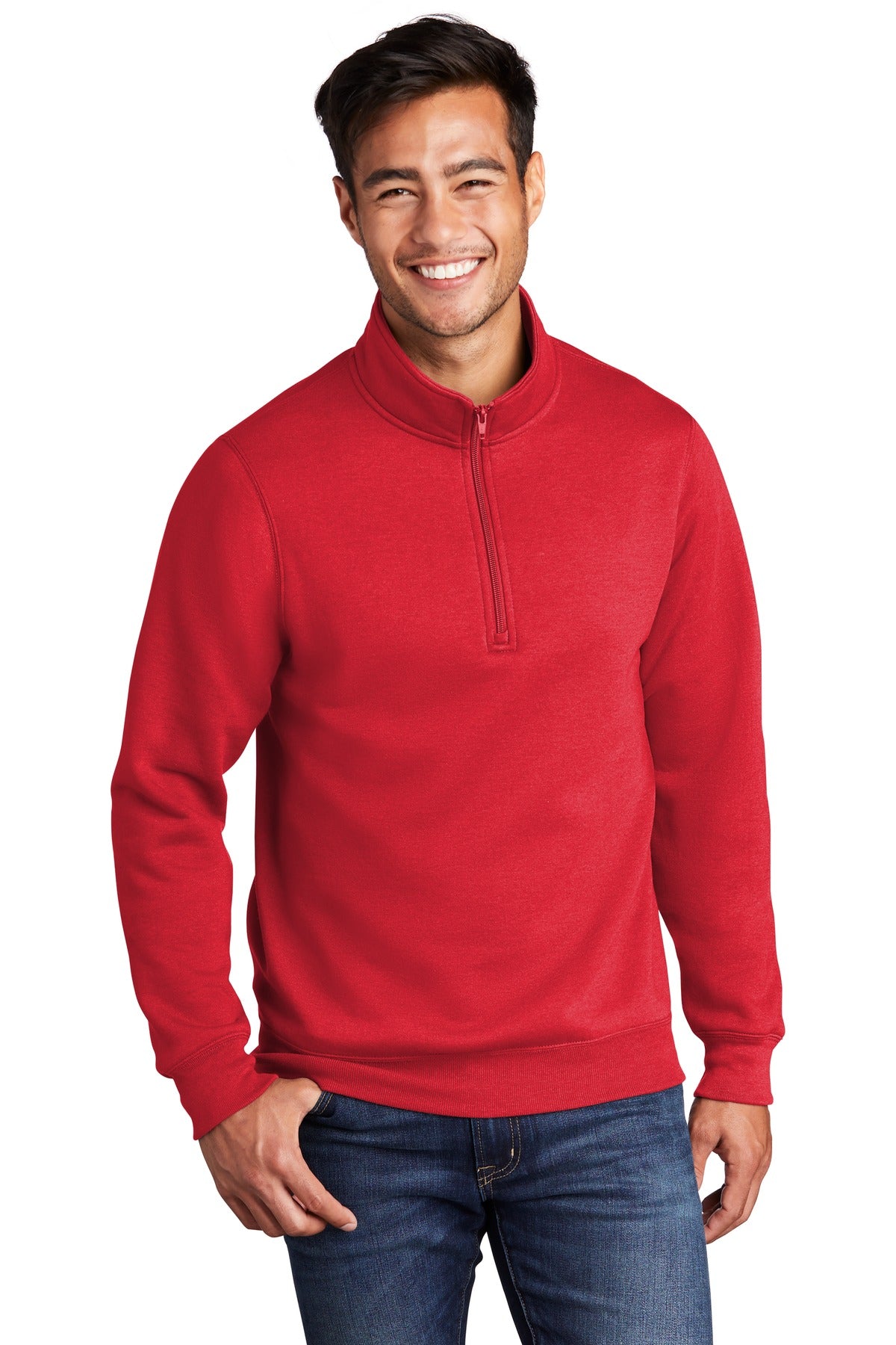 Port & Company® Core Fleece 1/4-Zip Pullover Sweatshirt