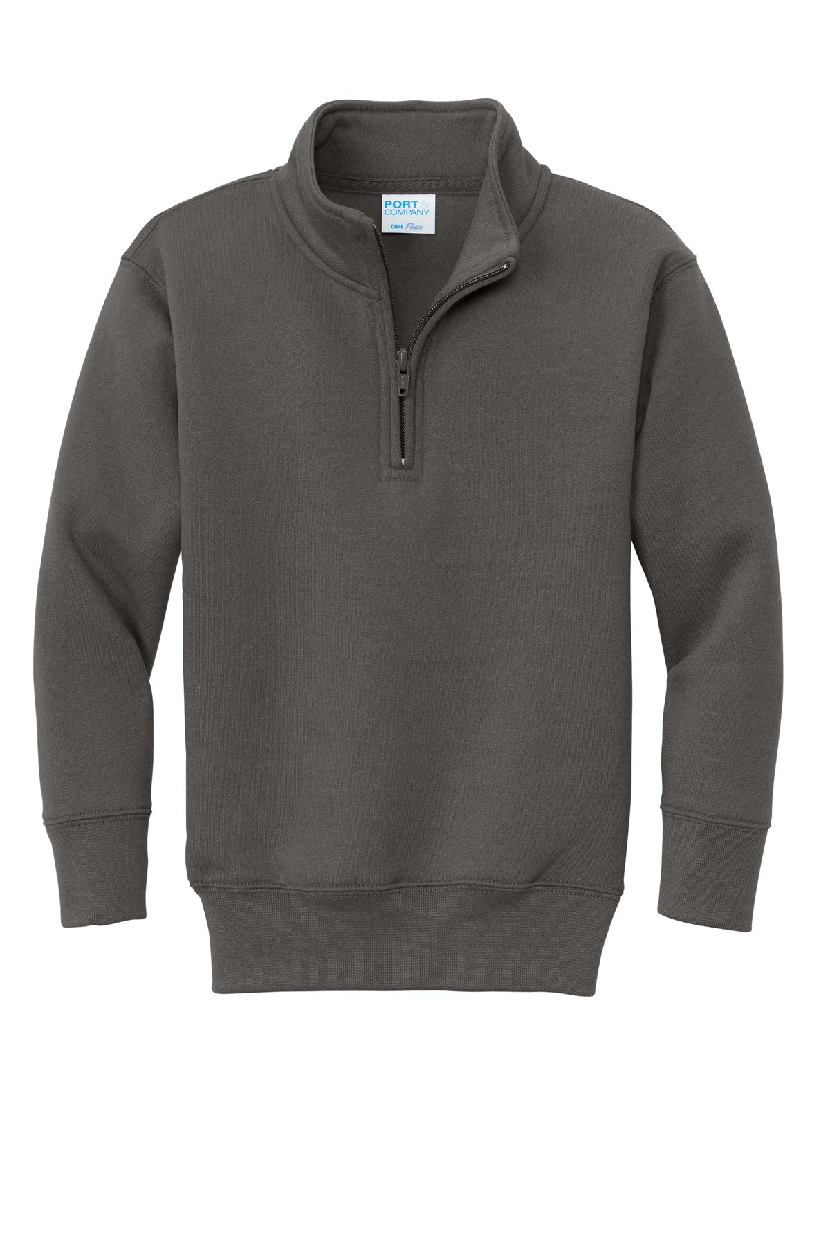 Port & Company® Youth Core Fleece 1/4-Zip Pullover Sweatshirt