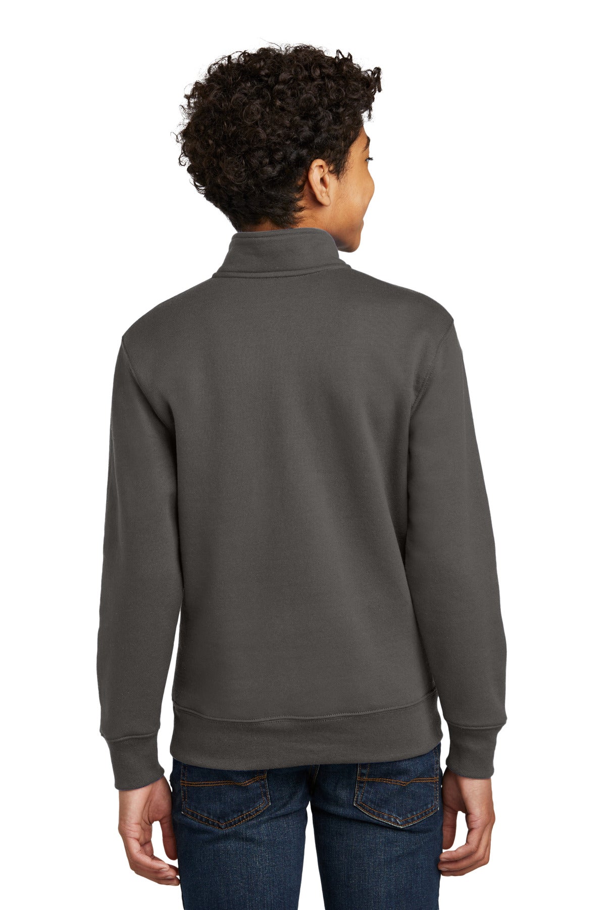 Port & Company® Youth Core Fleece 1/4-Zip Pullover Sweatshirt