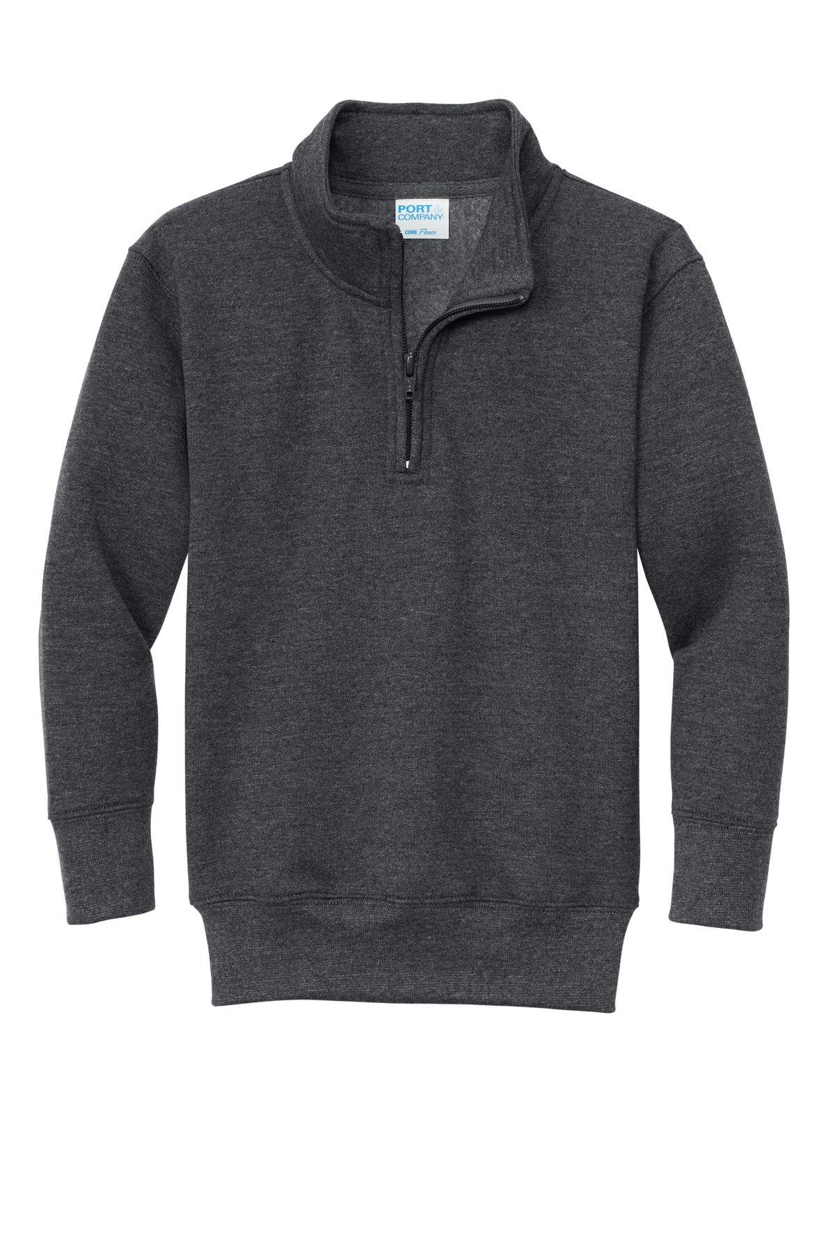 Port & Company® Youth Core Fleece 1/4-Zip Pullover Sweatshirt
