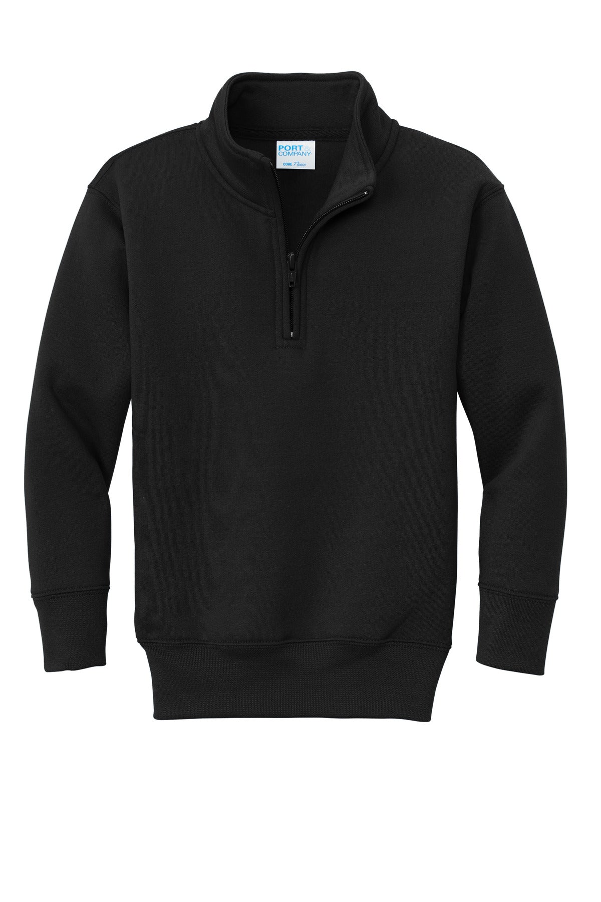Port & Company® Youth Core Fleece 1/4-Zip Pullover Sweatshirt