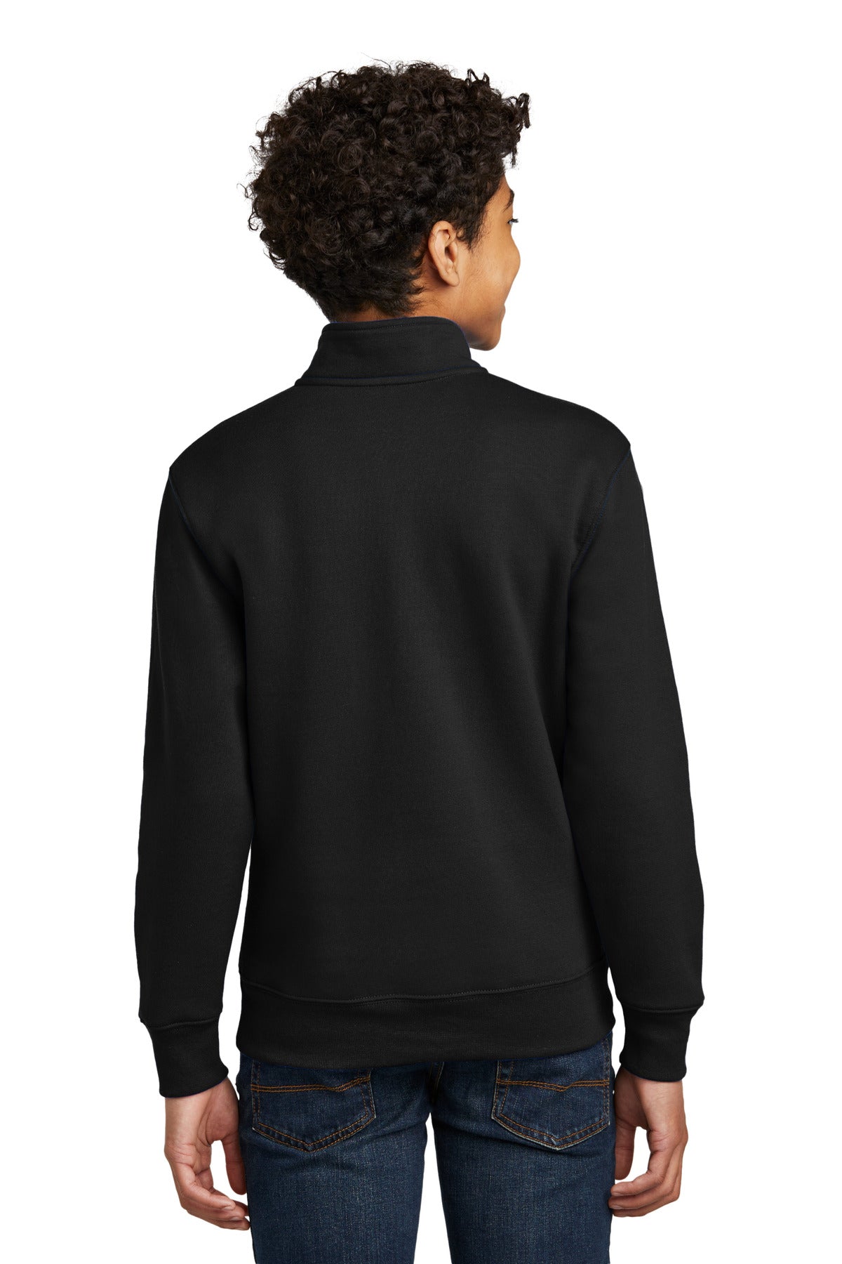 Port & Company® Youth Core Fleece 1/4-Zip Pullover Sweatshirt