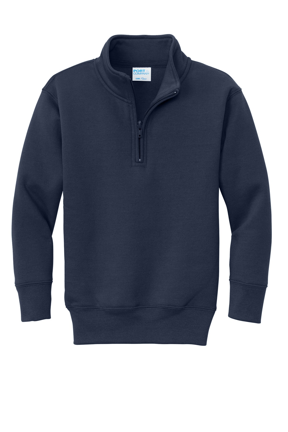Port & Company® Youth Core Fleece 1/4-Zip Pullover Sweatshirt