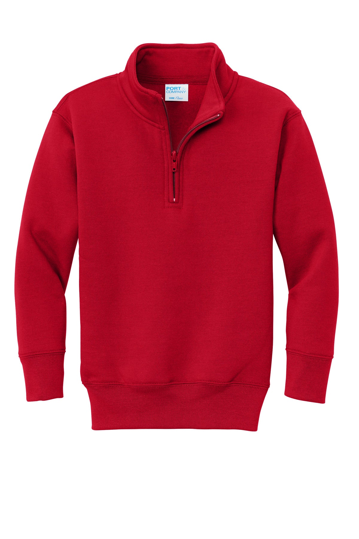 Port & Company® Youth Core Fleece 1/4-Zip Pullover Sweatshirt