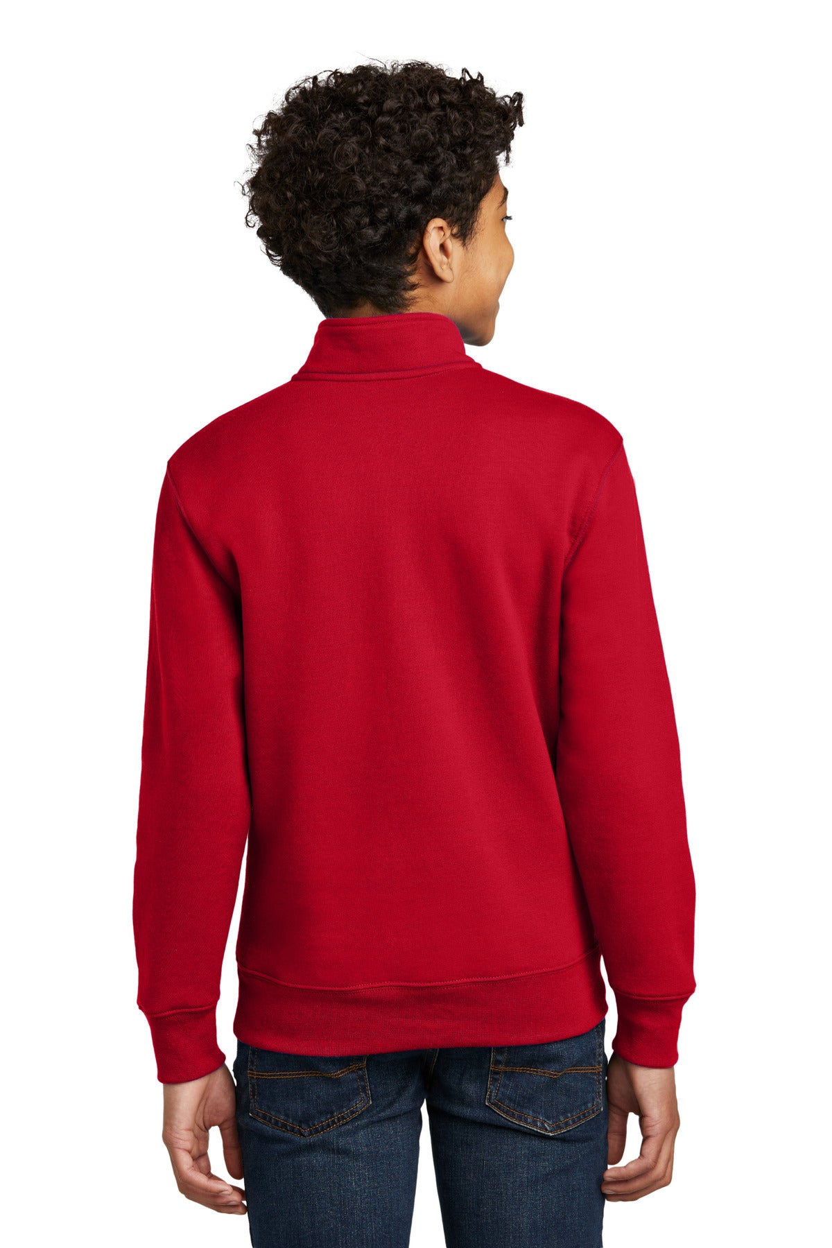 Port & Company® Youth Core Fleece 1/4-Zip Pullover Sweatshirt