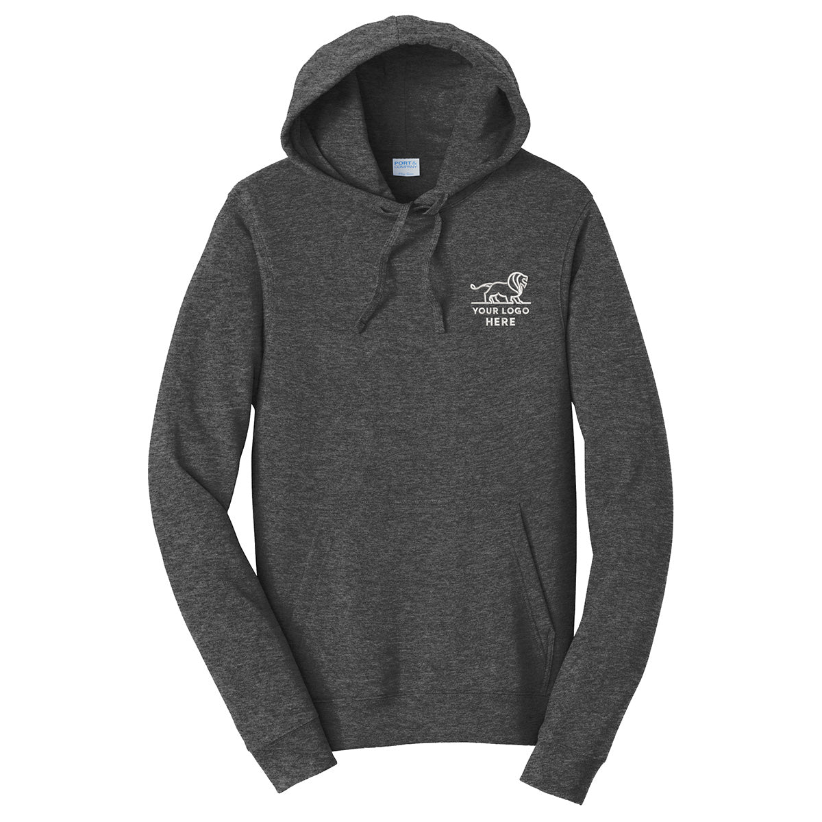 Port & Co Fan Favorite Fleece Pullover Hooded Sweatshirt. PC850H