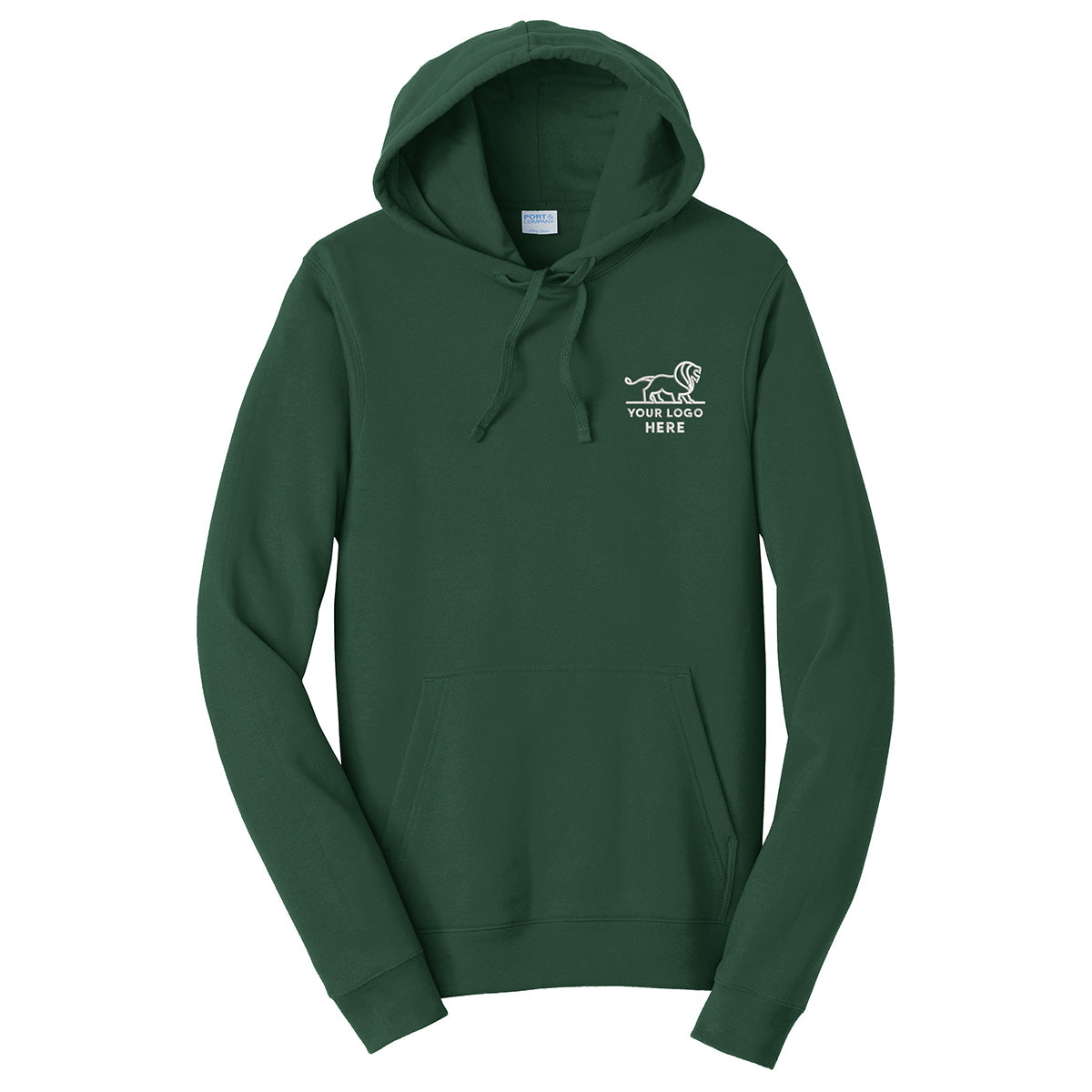 Port & Co Fan Favorite Fleece Pullover Hooded Sweatshirt. PC850H