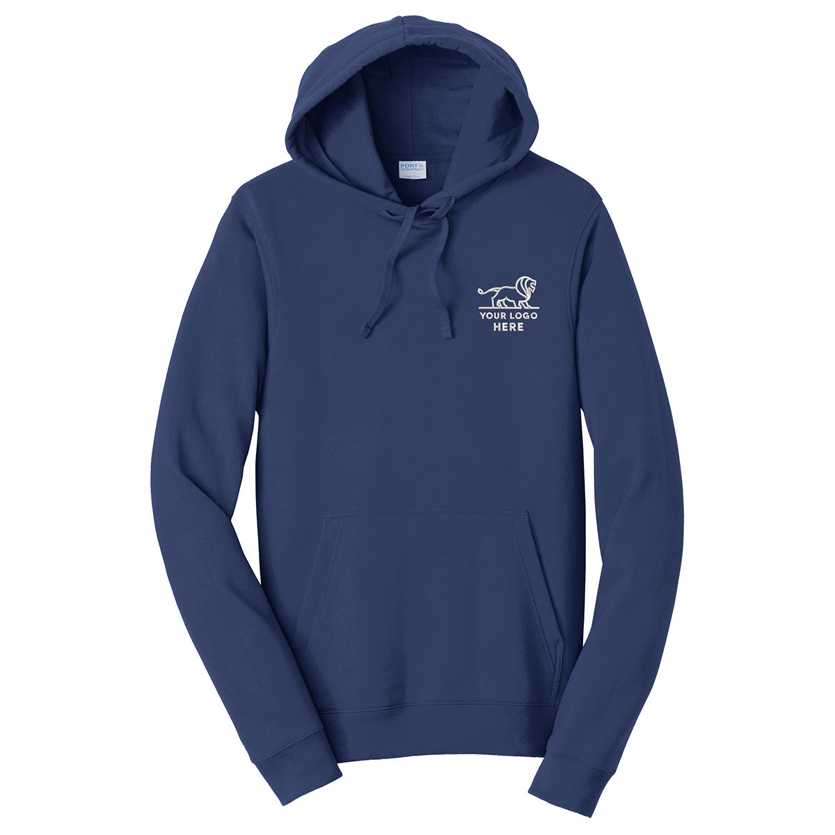 Port & Co Fan Favorite Fleece Pullover Hooded Sweatshirt. PC850H