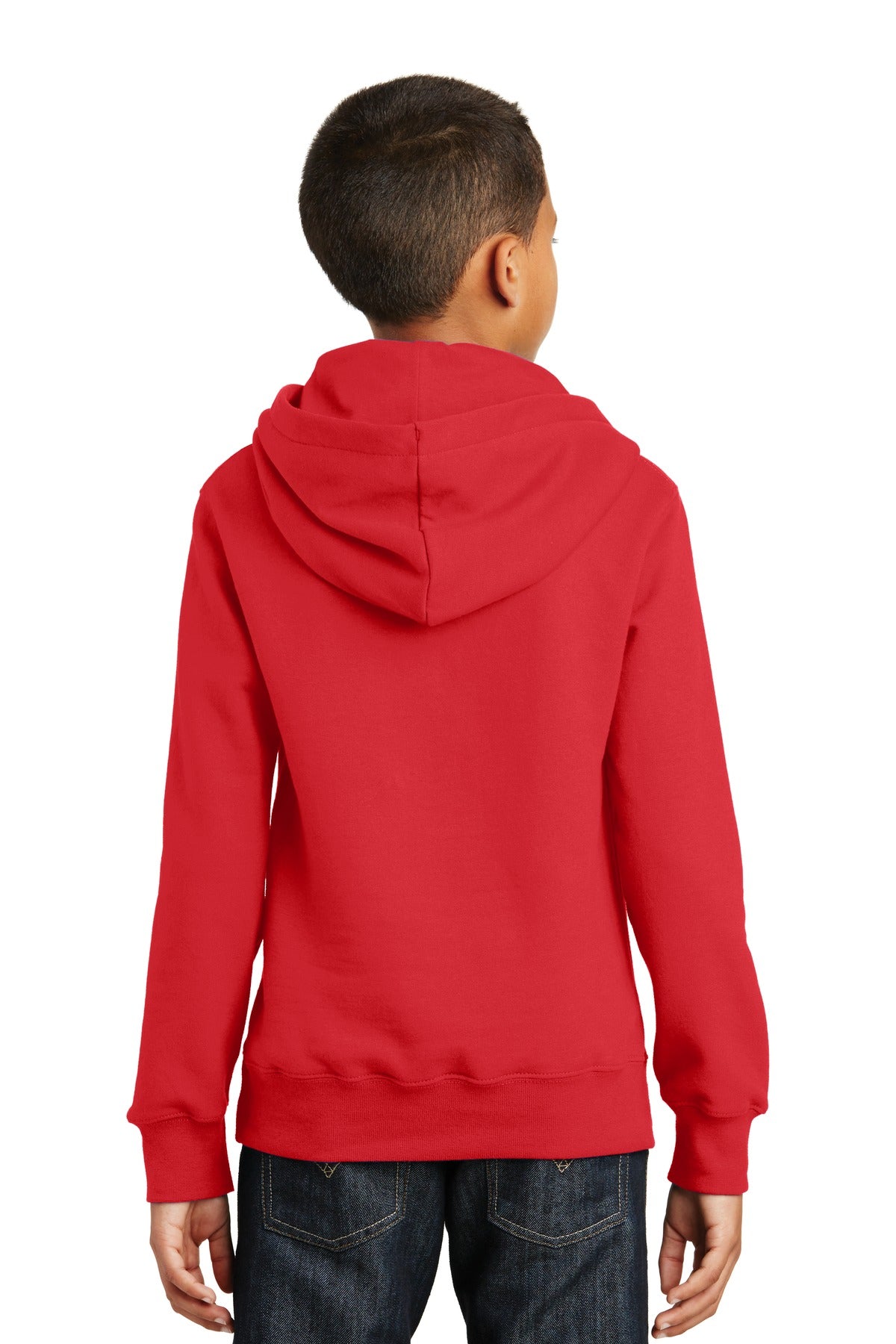 Port & Company® Youth Fan Favorite Fleece Pullover Hooded Sweatshirt