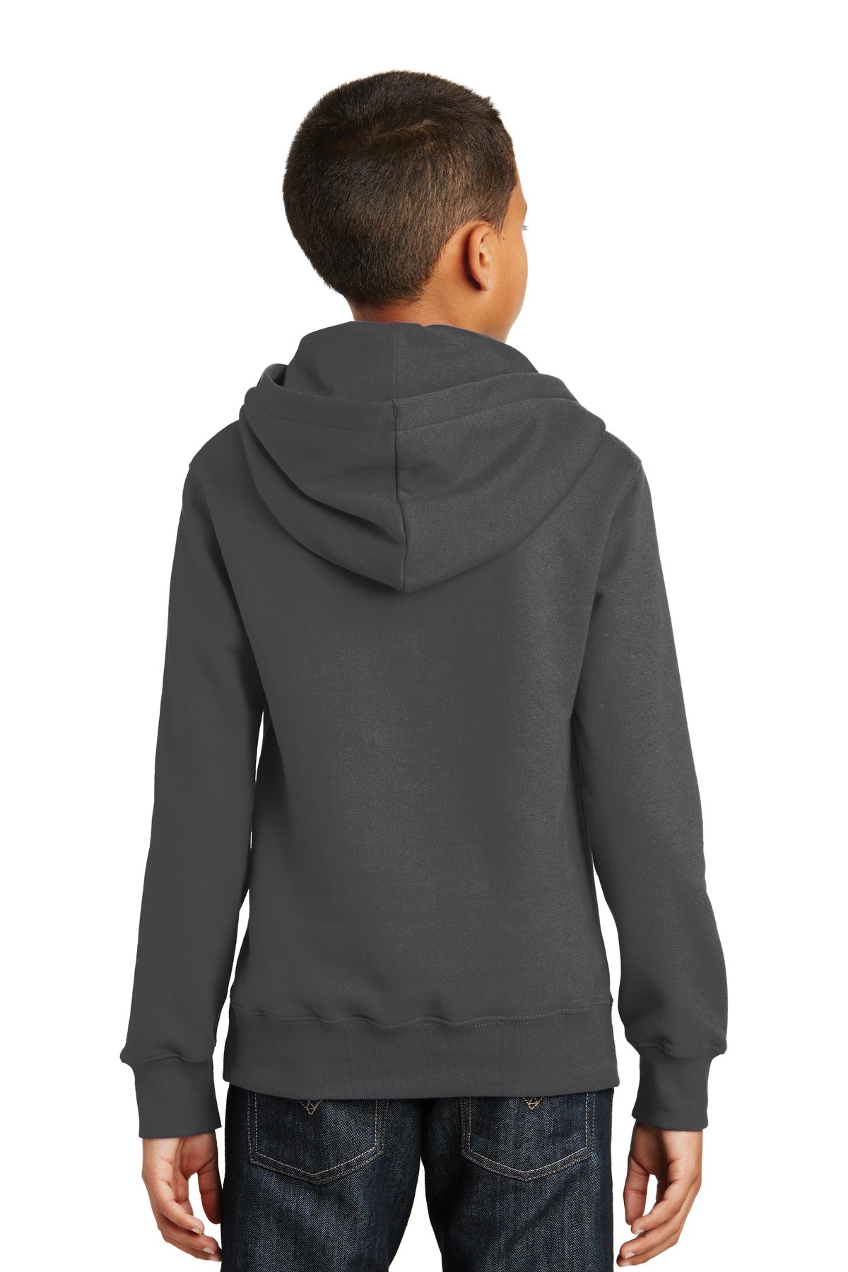 Port & Company® Youth Fan Favorite Fleece Pullover Hooded Sweatshirt