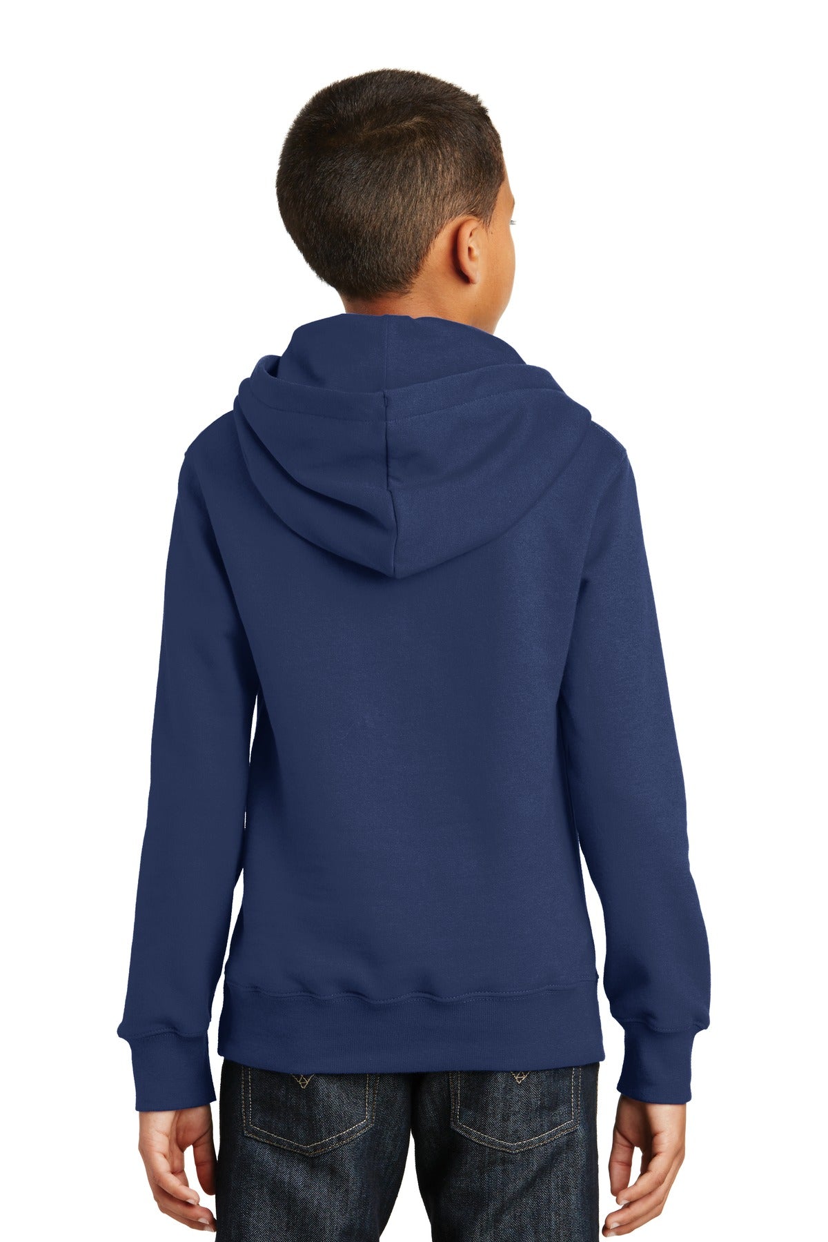 Port & Company® Youth Fan Favorite Fleece Pullover Hooded Sweatshirt