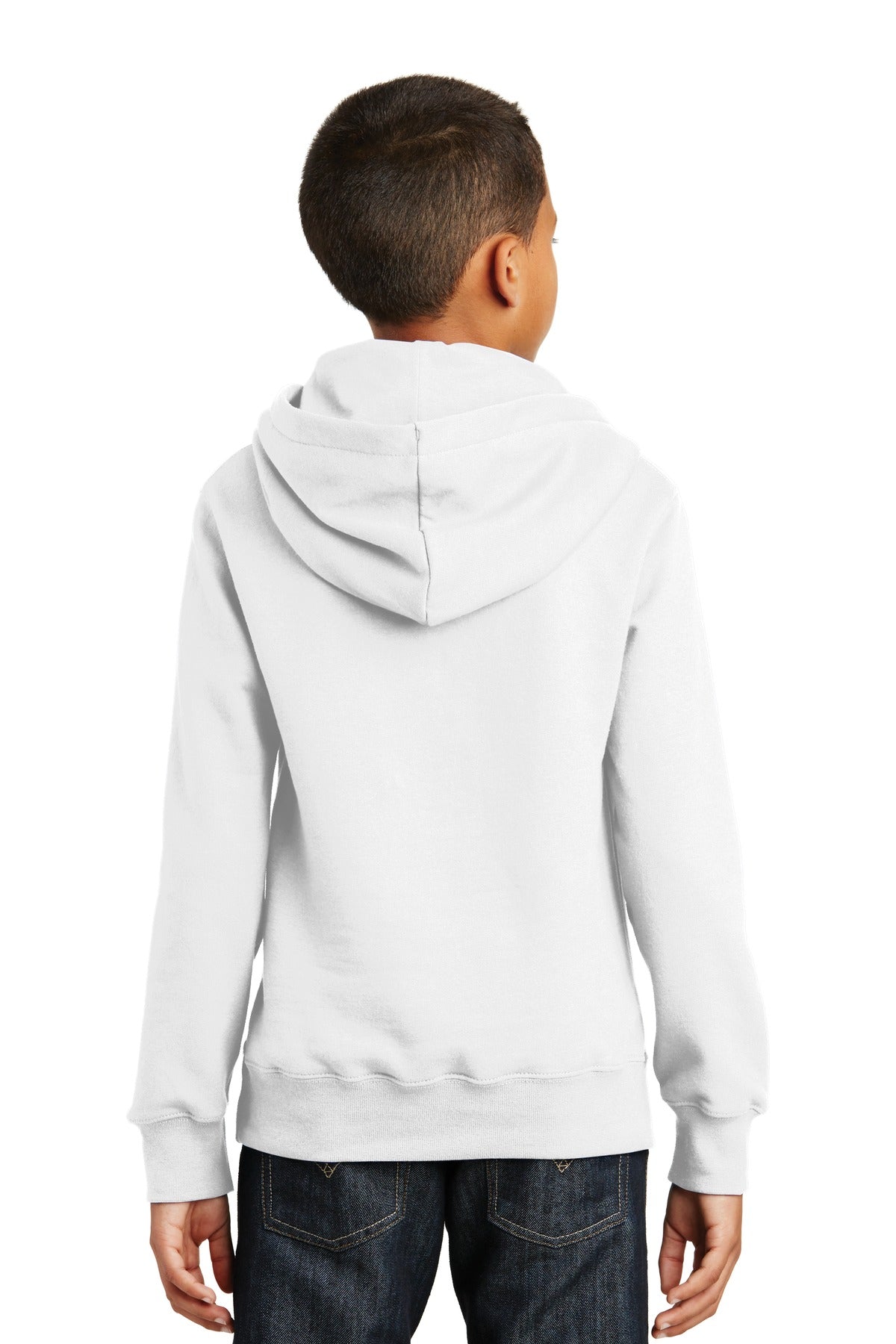 Port & Company® Youth Fan Favorite Fleece Pullover Hooded Sweatshirt