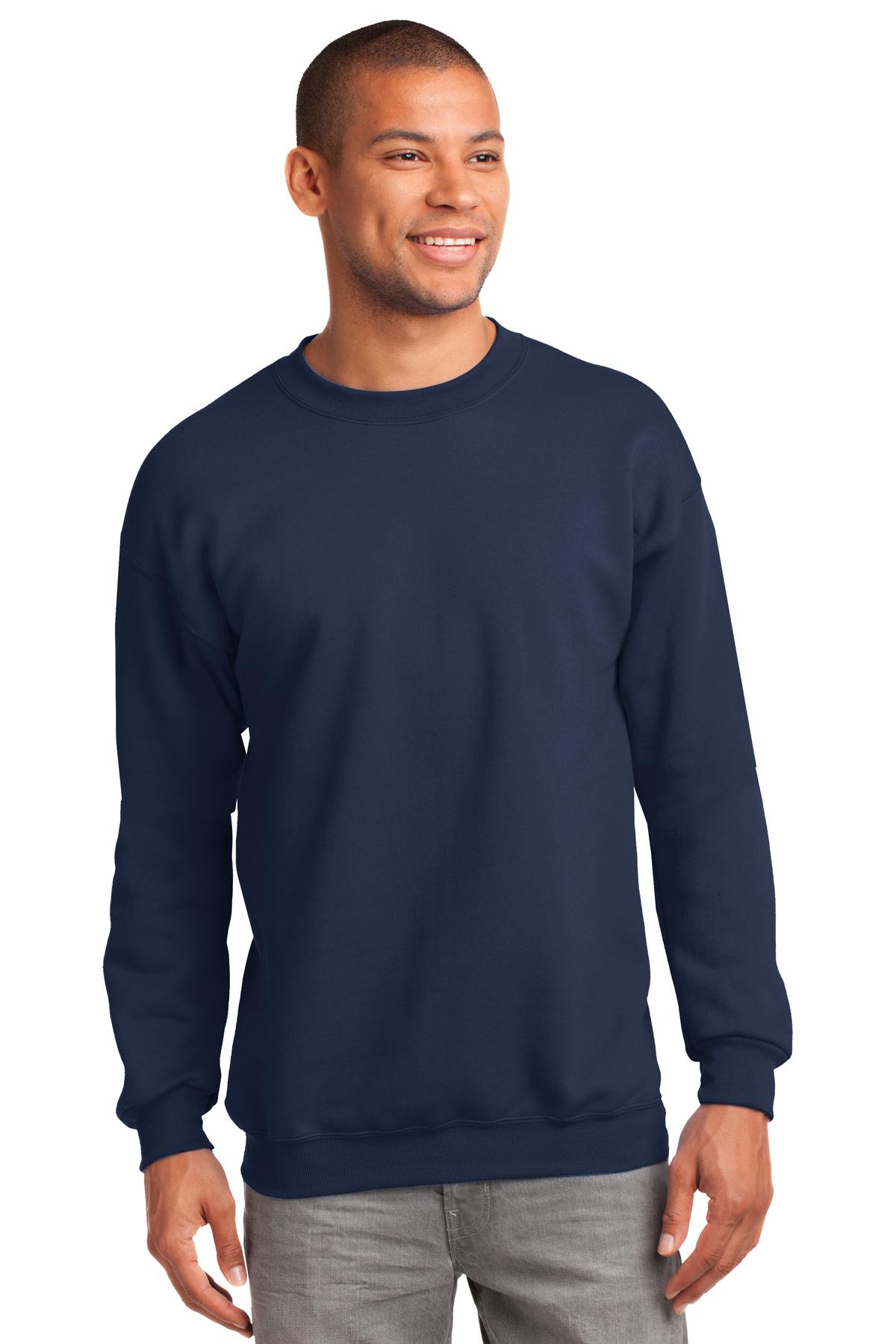 Port & Company® Tall Essential Fleece Crewneck Sweatshirt