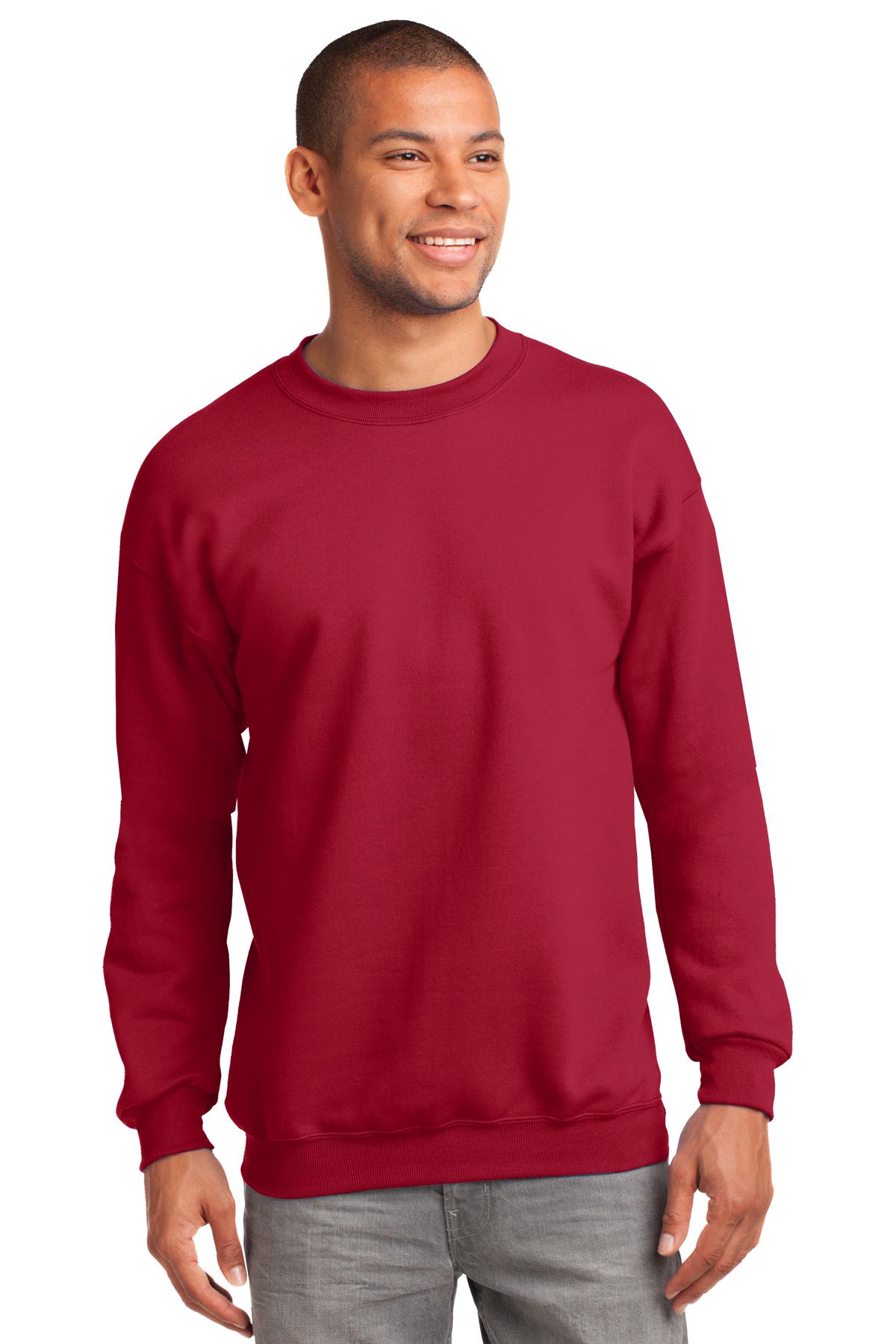Port & Company® Tall Essential Fleece Crewneck Sweatshirt