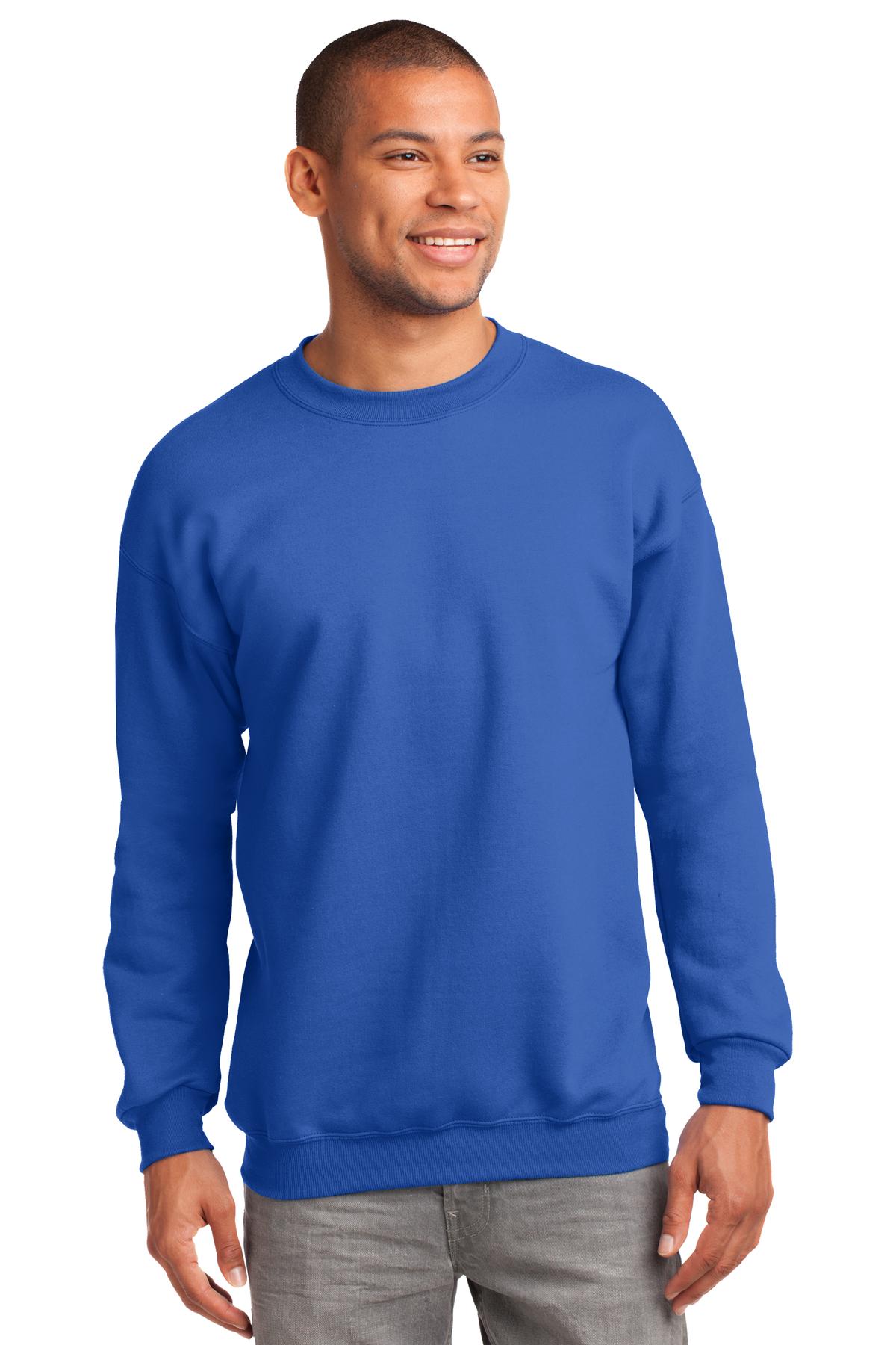 Port & Company® Tall Essential Fleece Crewneck Sweatshirt