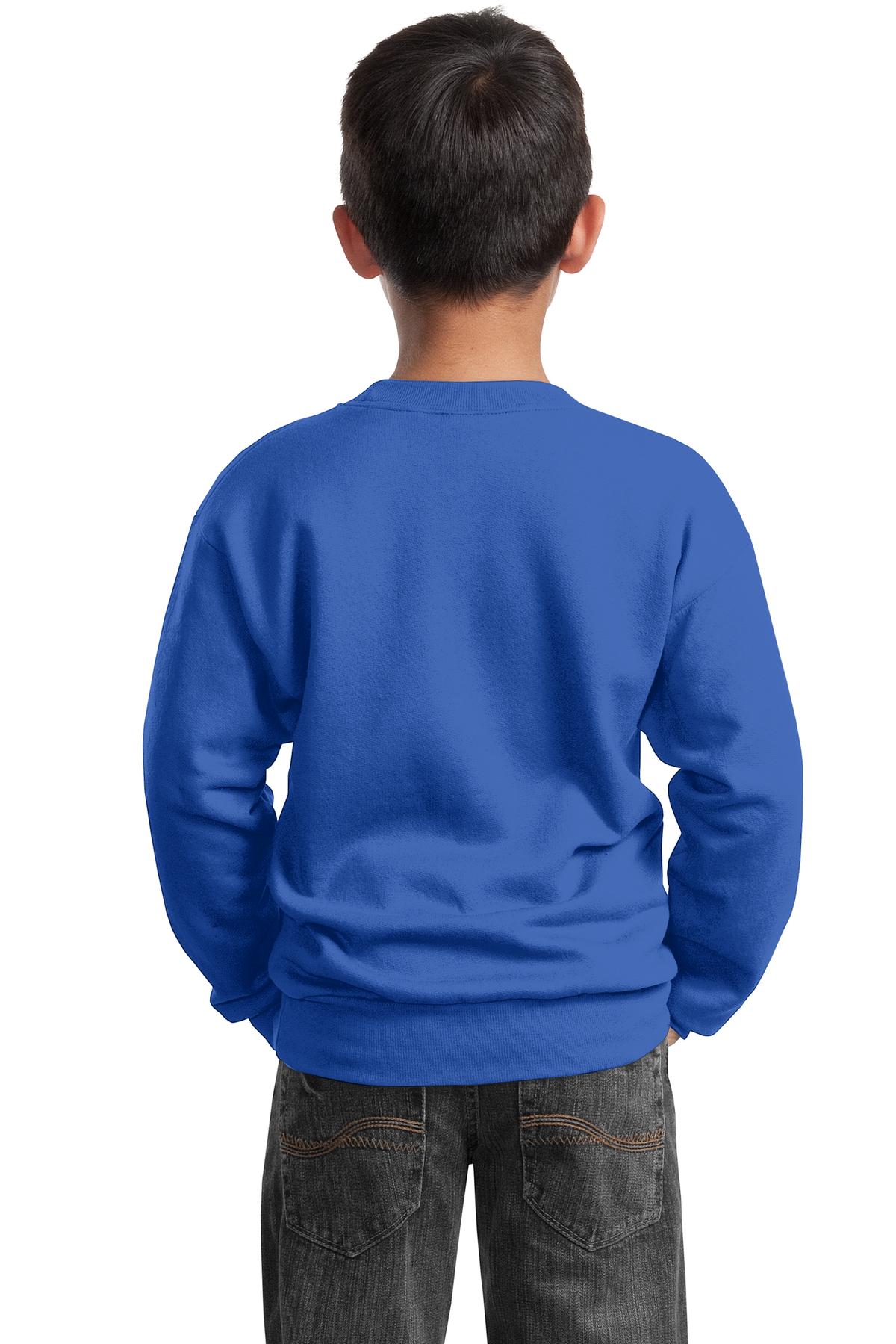 Port & Company® - Youth Core Fleece Crewneck Sweatshirt