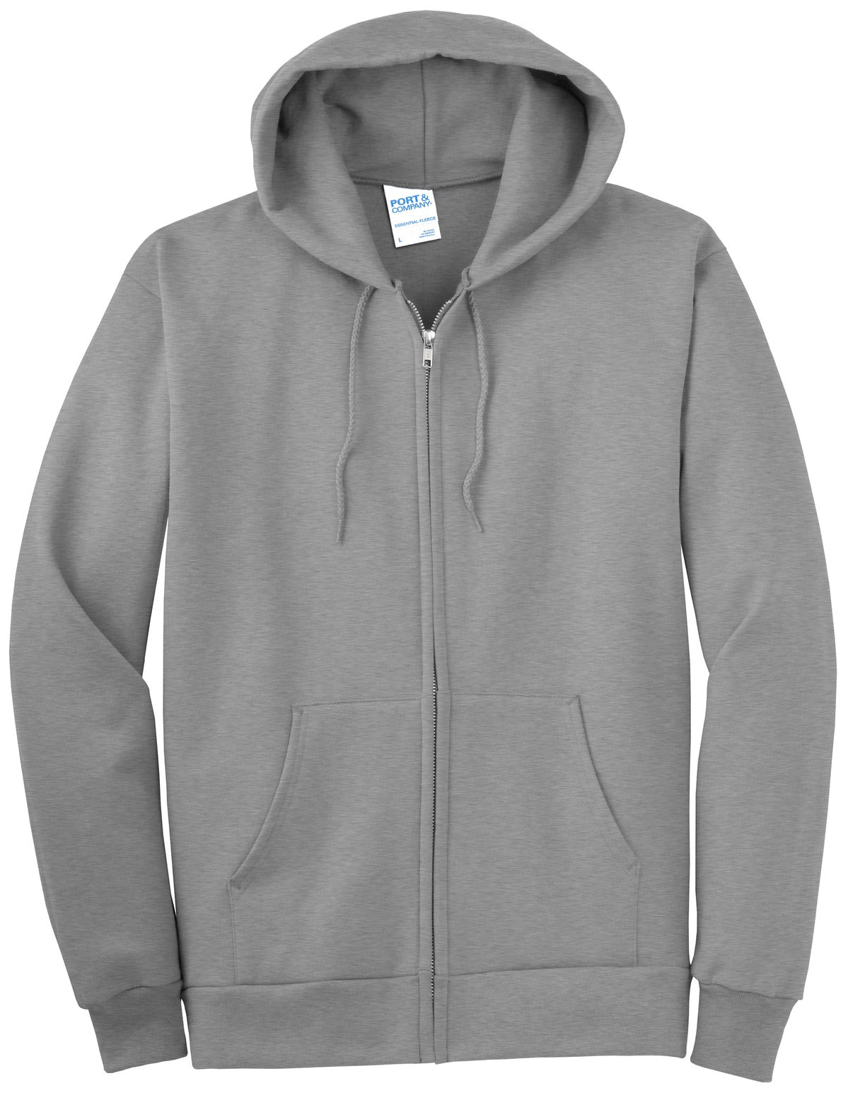 Port & Company® - Essential Fleece Full-Zip Hooded Sweatshirt