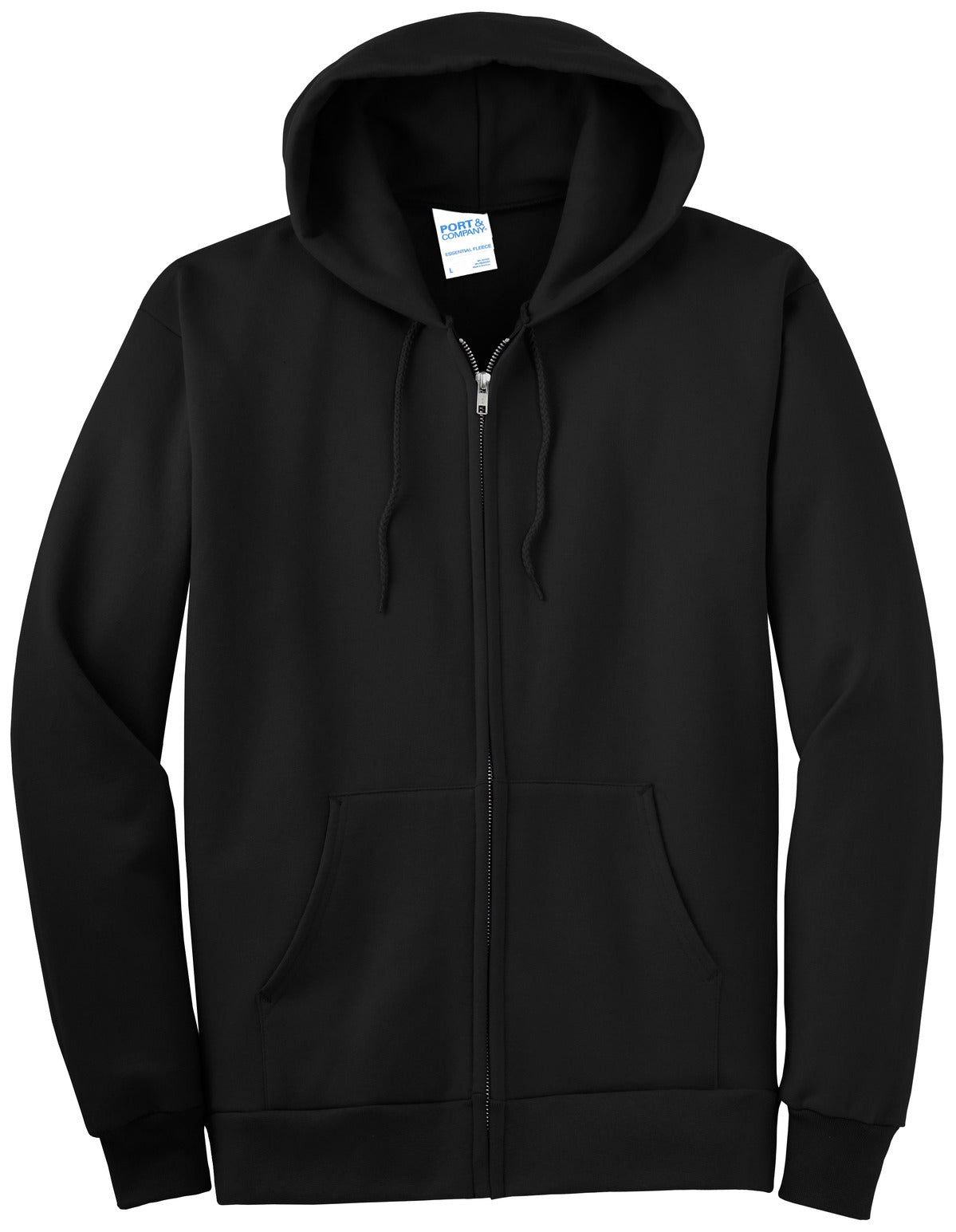Port & Company® - Essential Fleece Full-Zip Hooded Sweatshirt