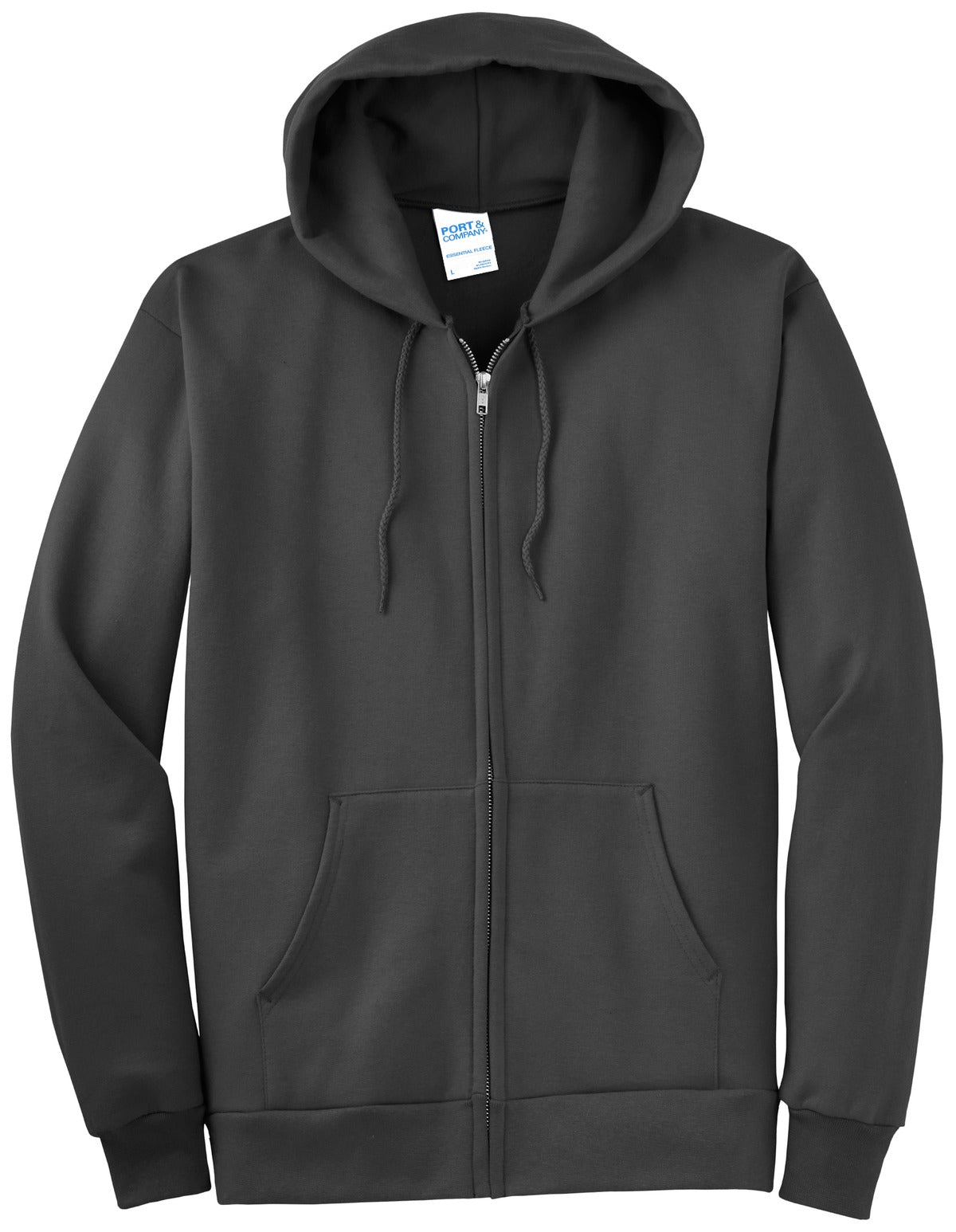 Port & Company® - Essential Fleece Full-Zip Hooded Sweatshirt