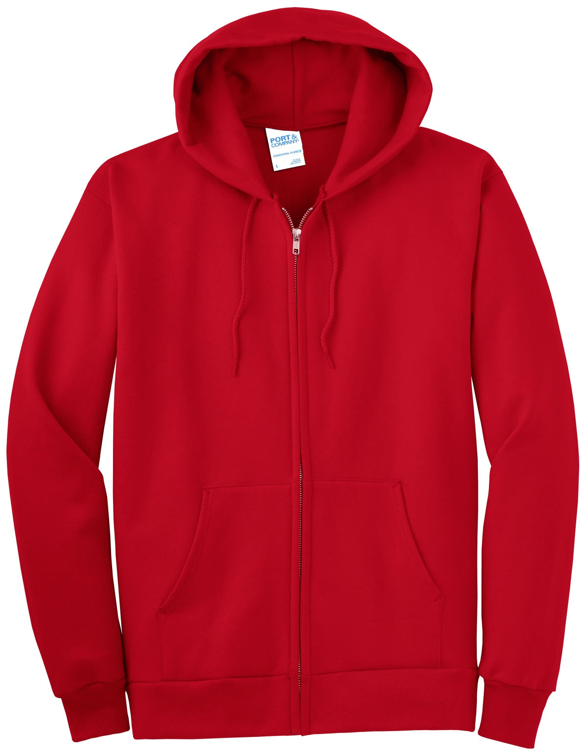 Port & Company® - Essential Fleece Full-Zip Hooded Sweatshirt