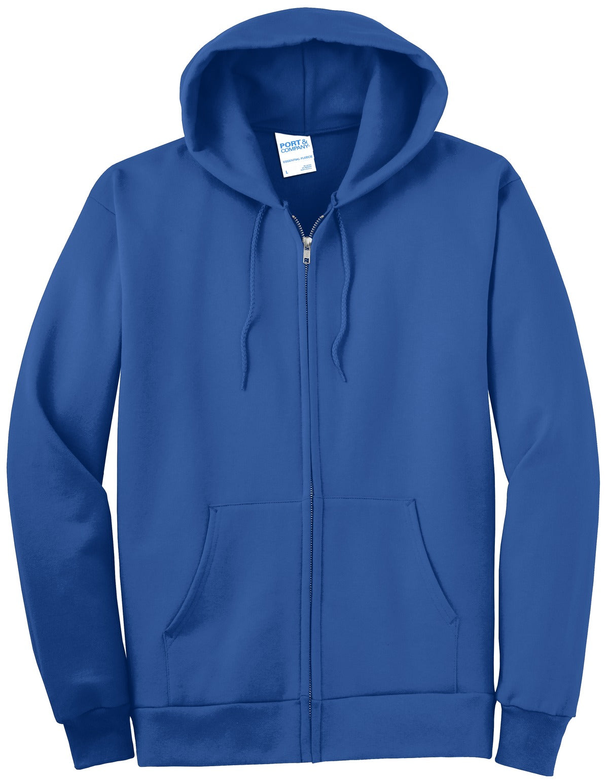 Port & Company® - Essential Fleece Full-Zip Hooded Sweatshirt