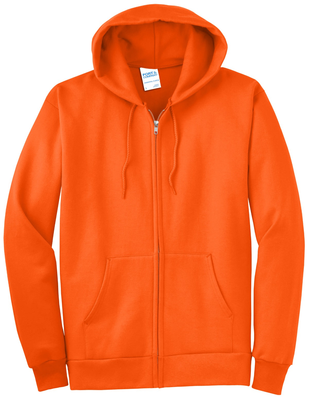 Port & Company® - Essential Fleece Full-Zip Hooded Sweatshirt