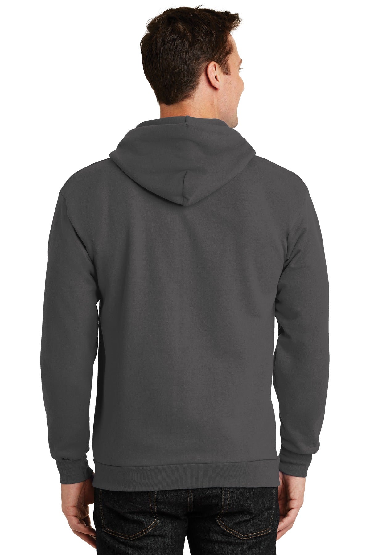 Port & Company® - Essential Fleece Full-Zip Hooded Sweatshirt