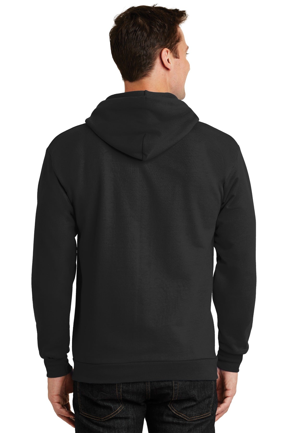 Port & Company® - Essential Fleece Full-Zip Hooded Sweatshirt