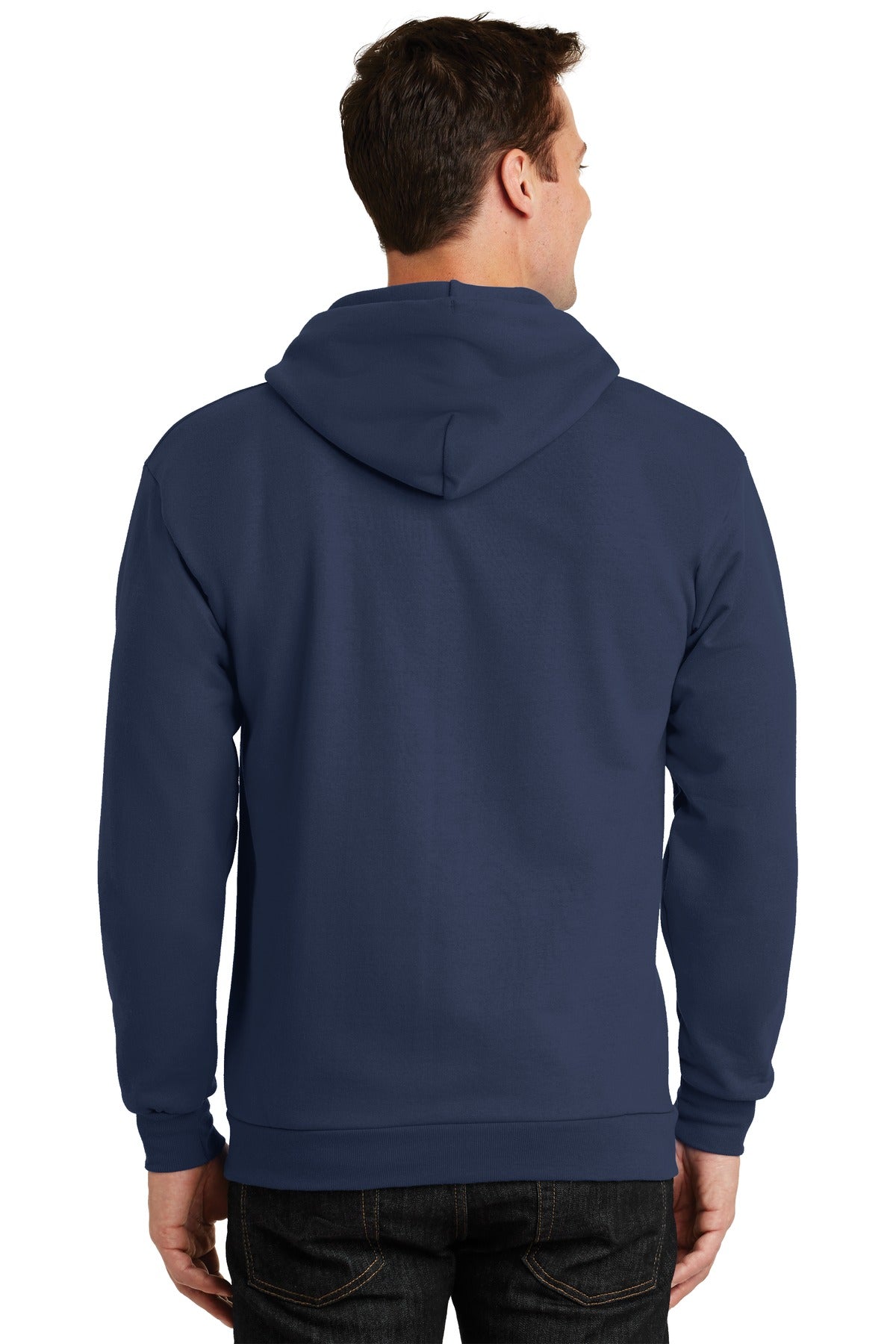 Port & Company® - Essential Fleece Full-Zip Hooded Sweatshirt
