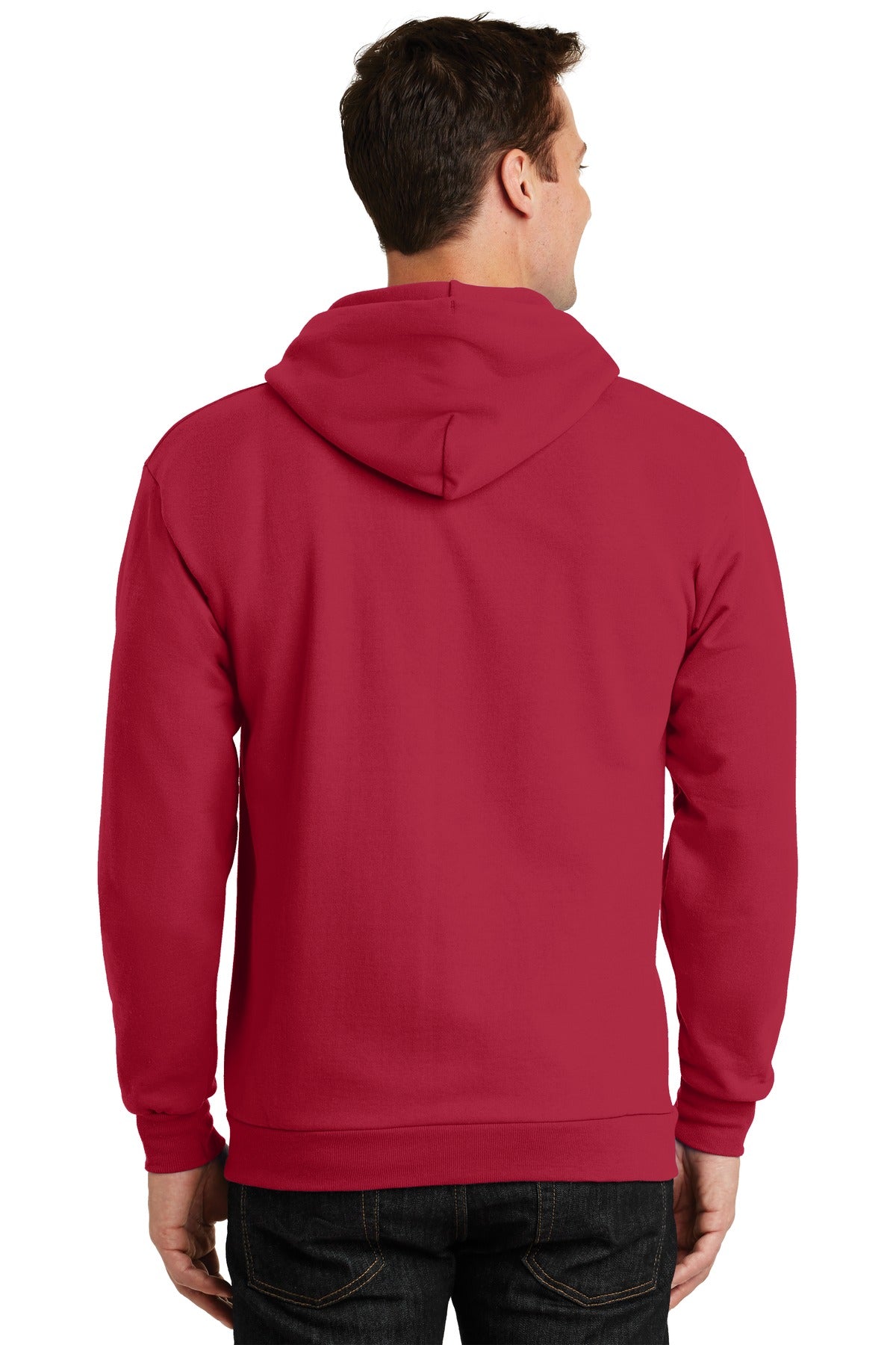 Port & Company® - Essential Fleece Full-Zip Hooded Sweatshirt