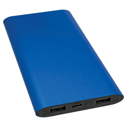 8000mAh Power Bank & Wireless Charger with USB-C Cord