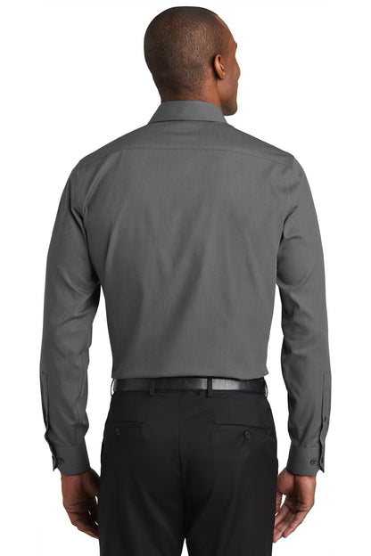 DISCONTINUED - Red House® Slim Fit Nailhead Non-Iron Shirt