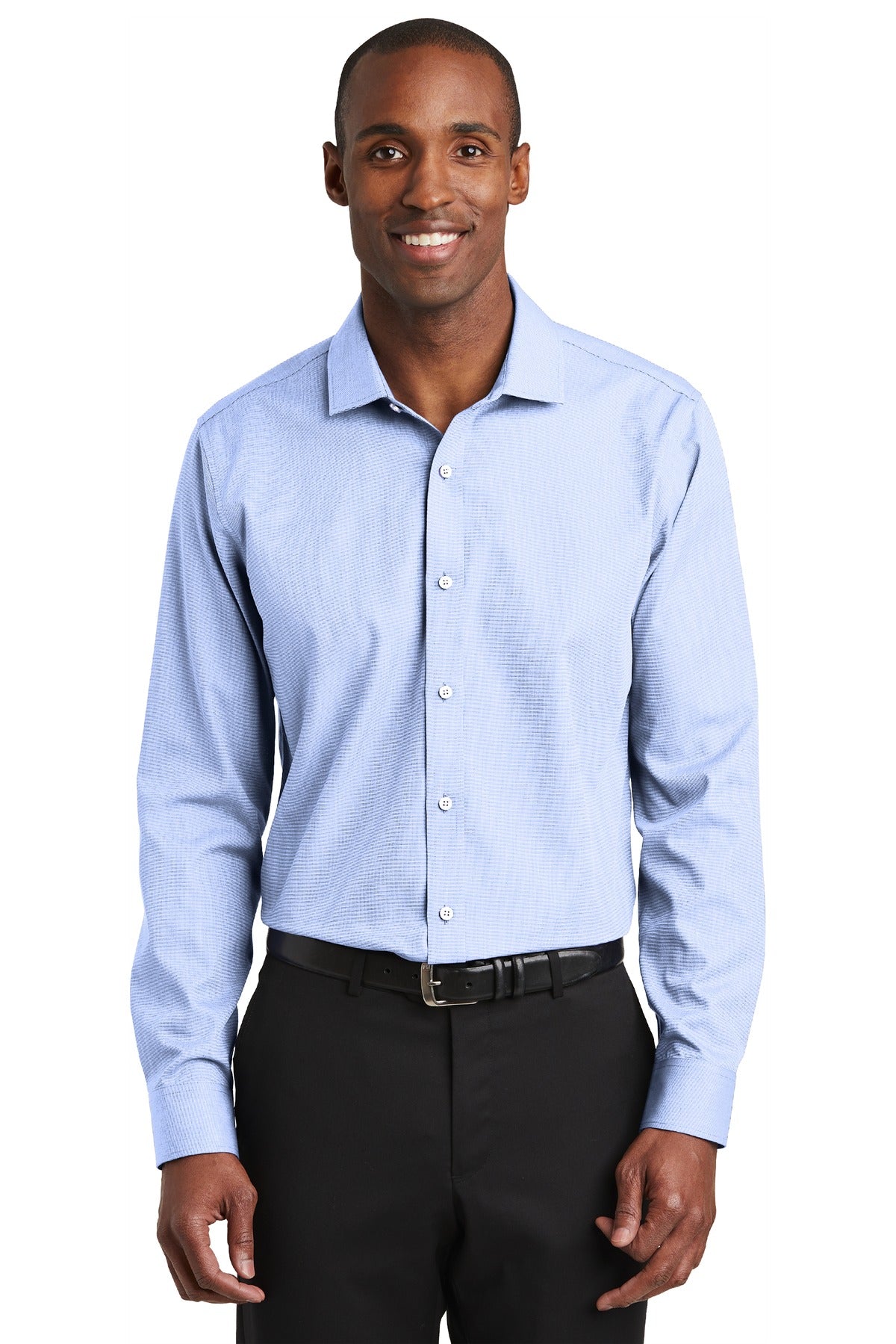 Red House® Slim Fit Nailhead Non-Iron Shirt