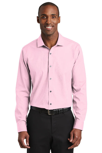 DISCONTINUED - Red House® Slim Fit Nailhead Non-Iron Shirt
