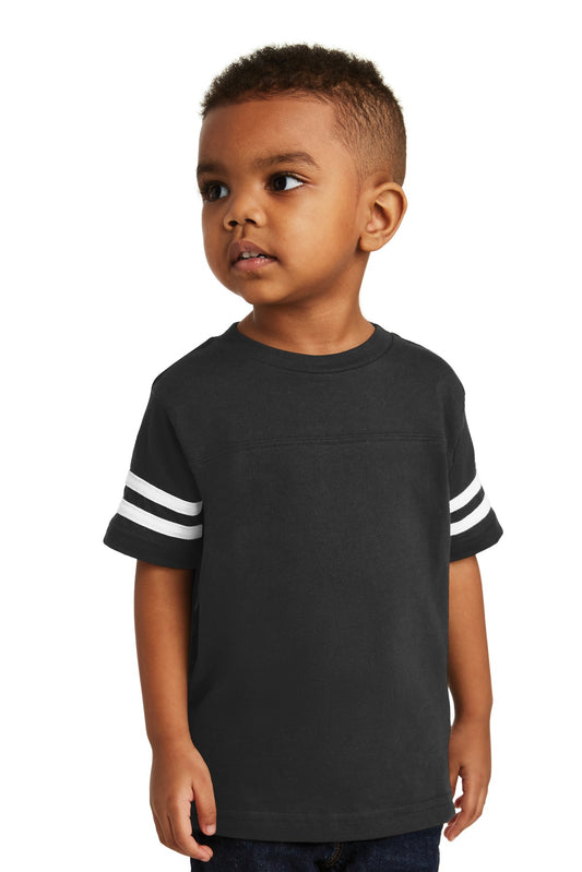 Rabbit Skins Toddler Football Fine Jersey Tee